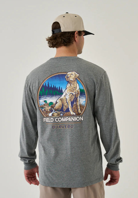 Grey BURLEBO long sleeve tee