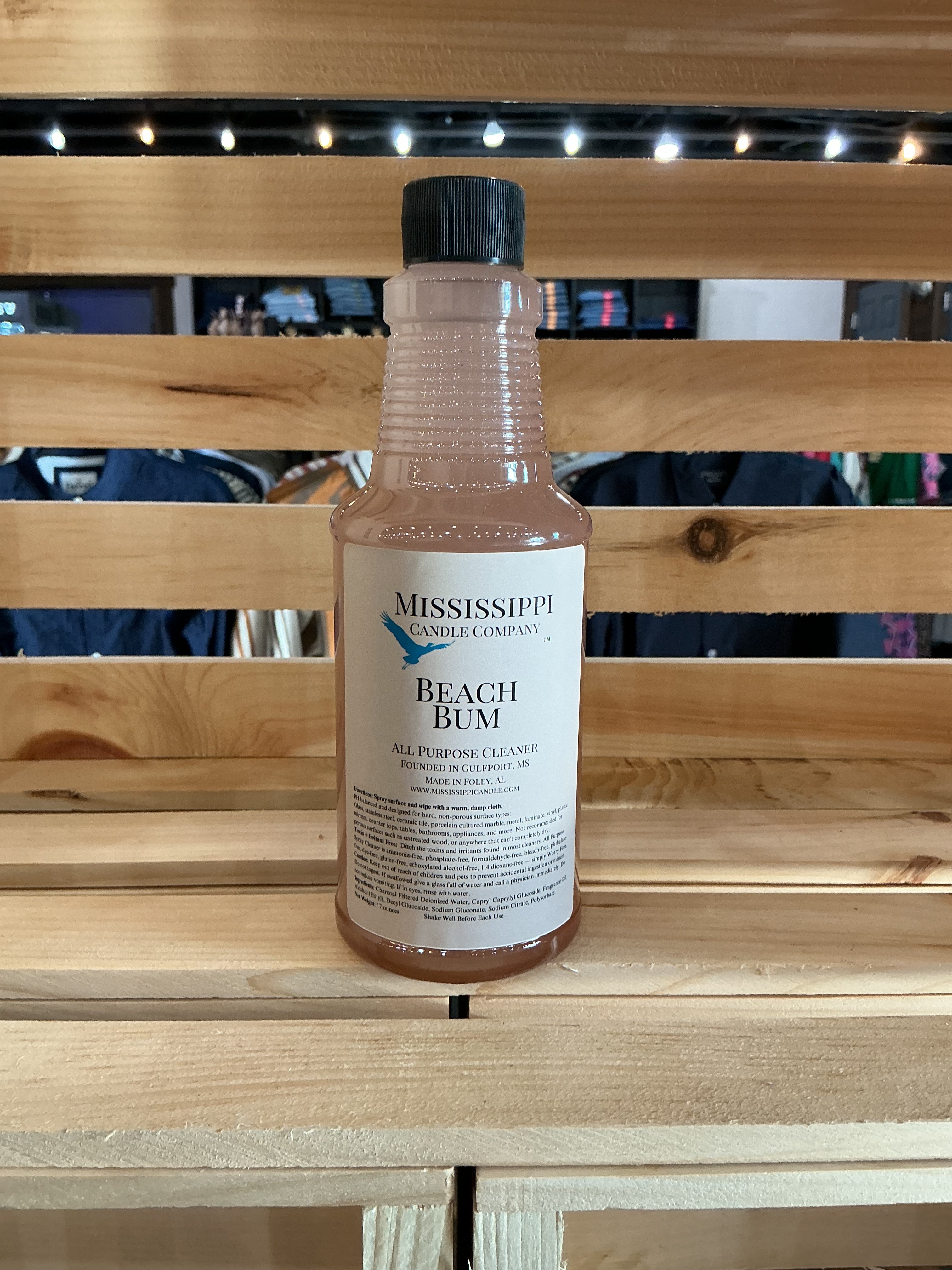 Beach bum all purpose cleaner