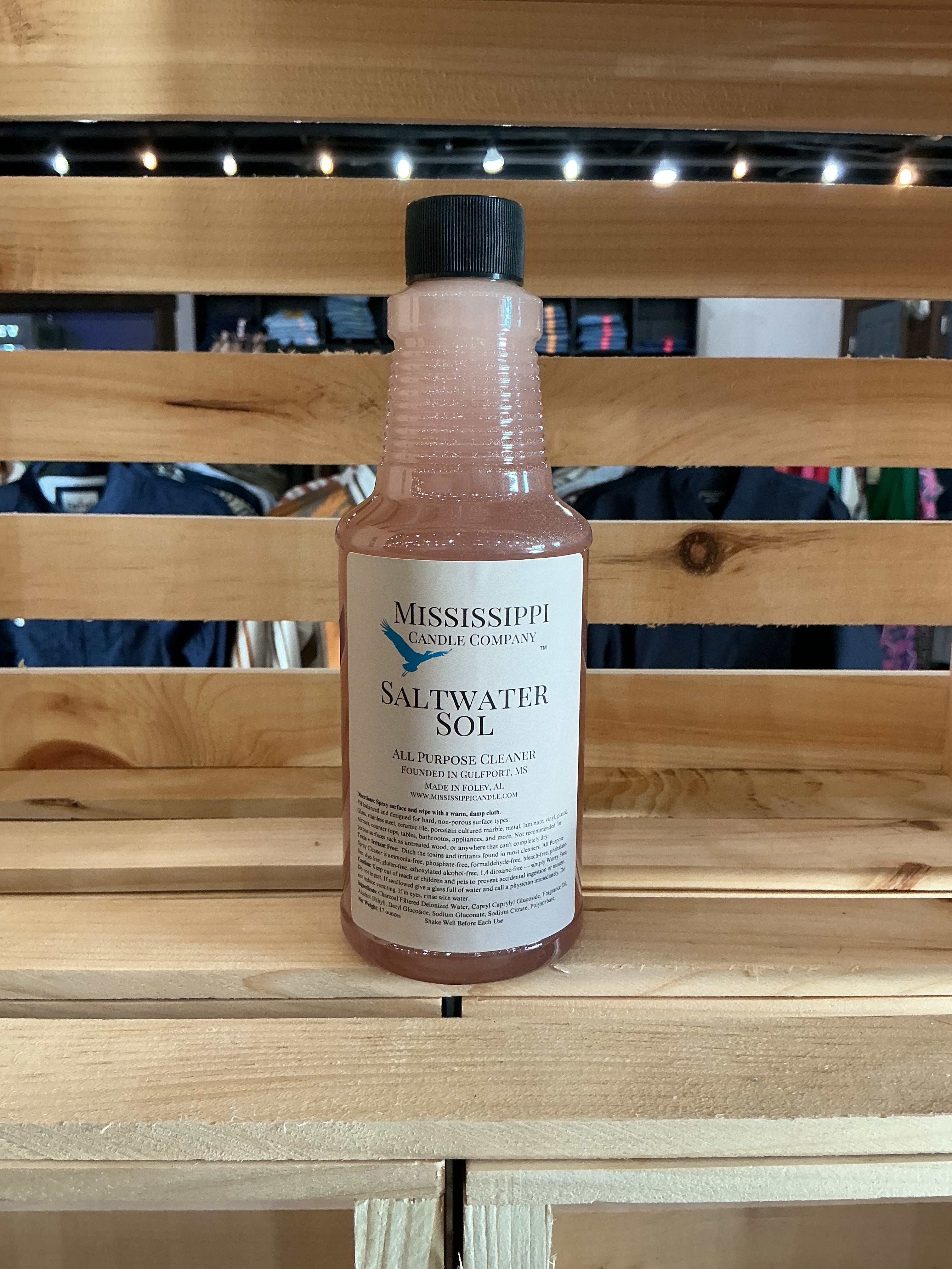 Saltwater sol all purpose cleaner