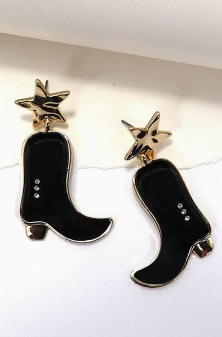 Boot earrings
