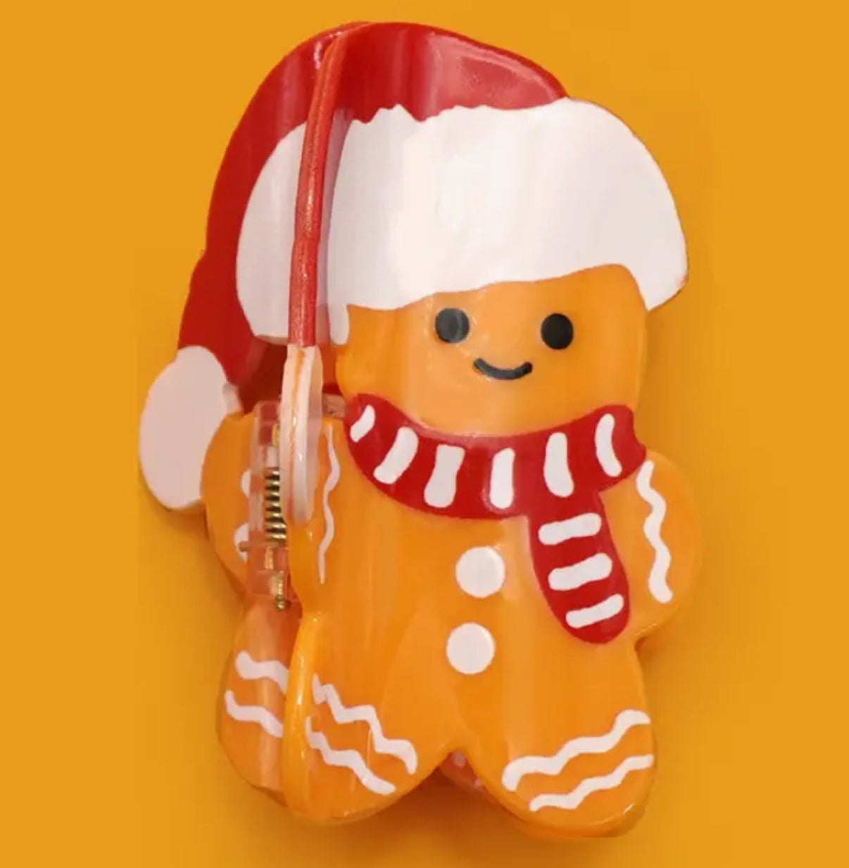 Gingerbread claw clip