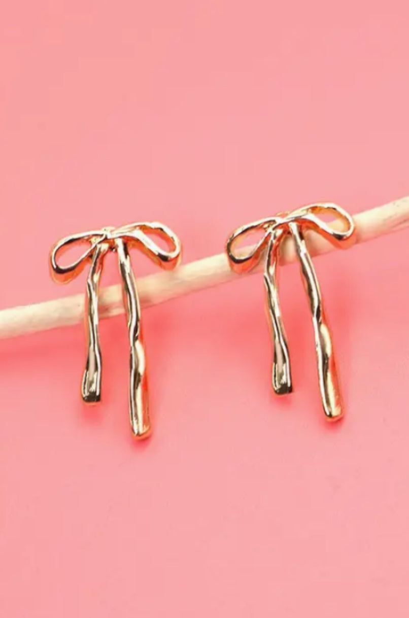 Bow earrings