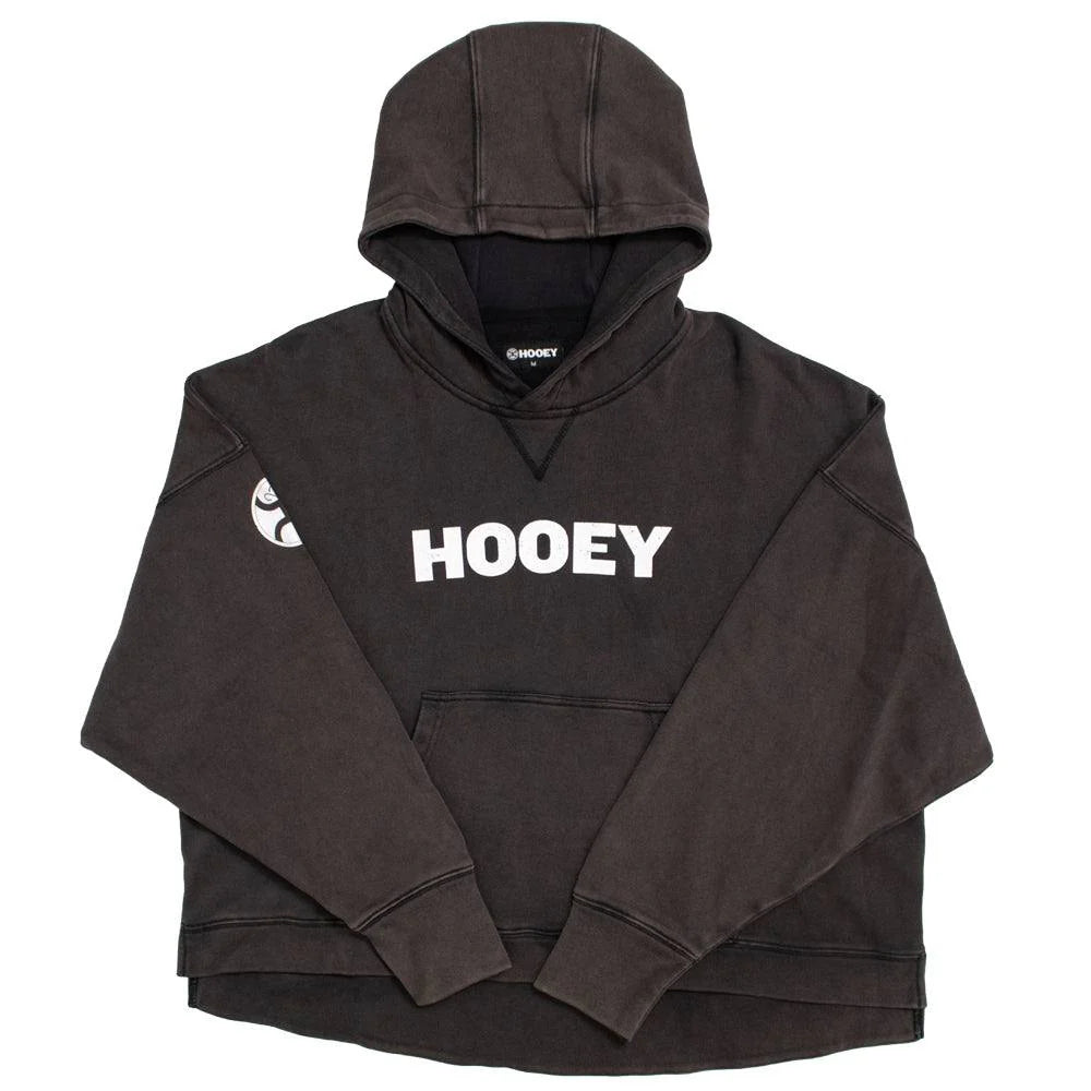 HOOEY Ladies Black Hoodie