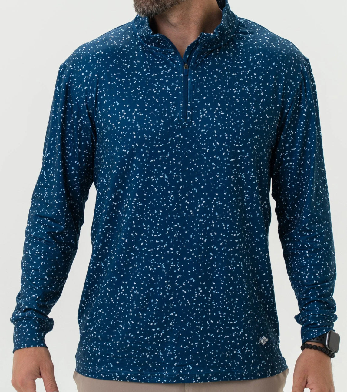 BURLEBO quarter zip