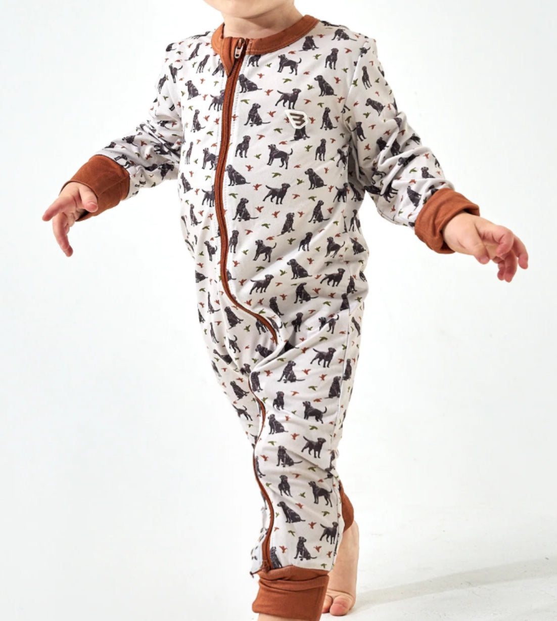 BURLEBO dog baby zip up