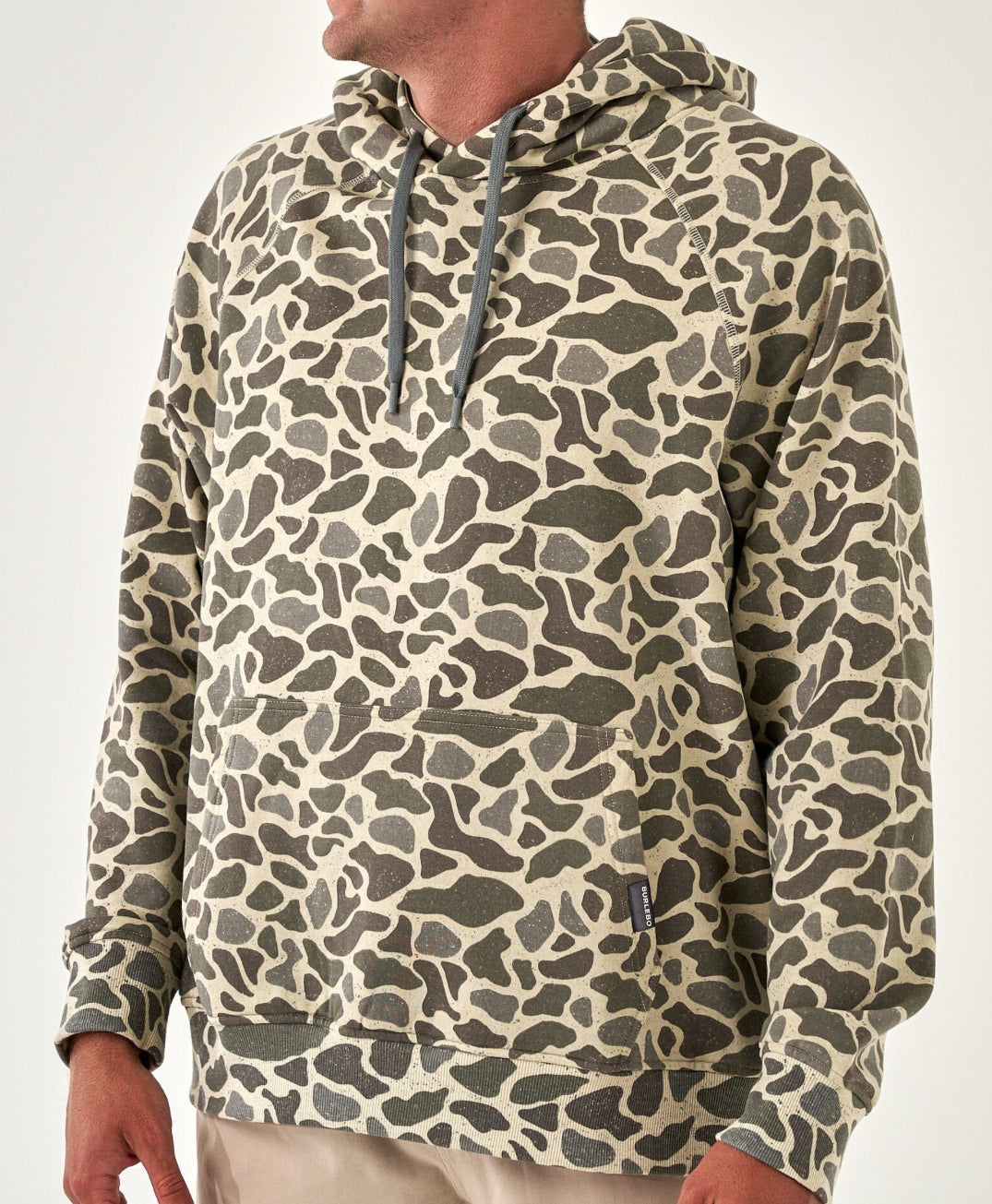 Classic camo fleece hoodie