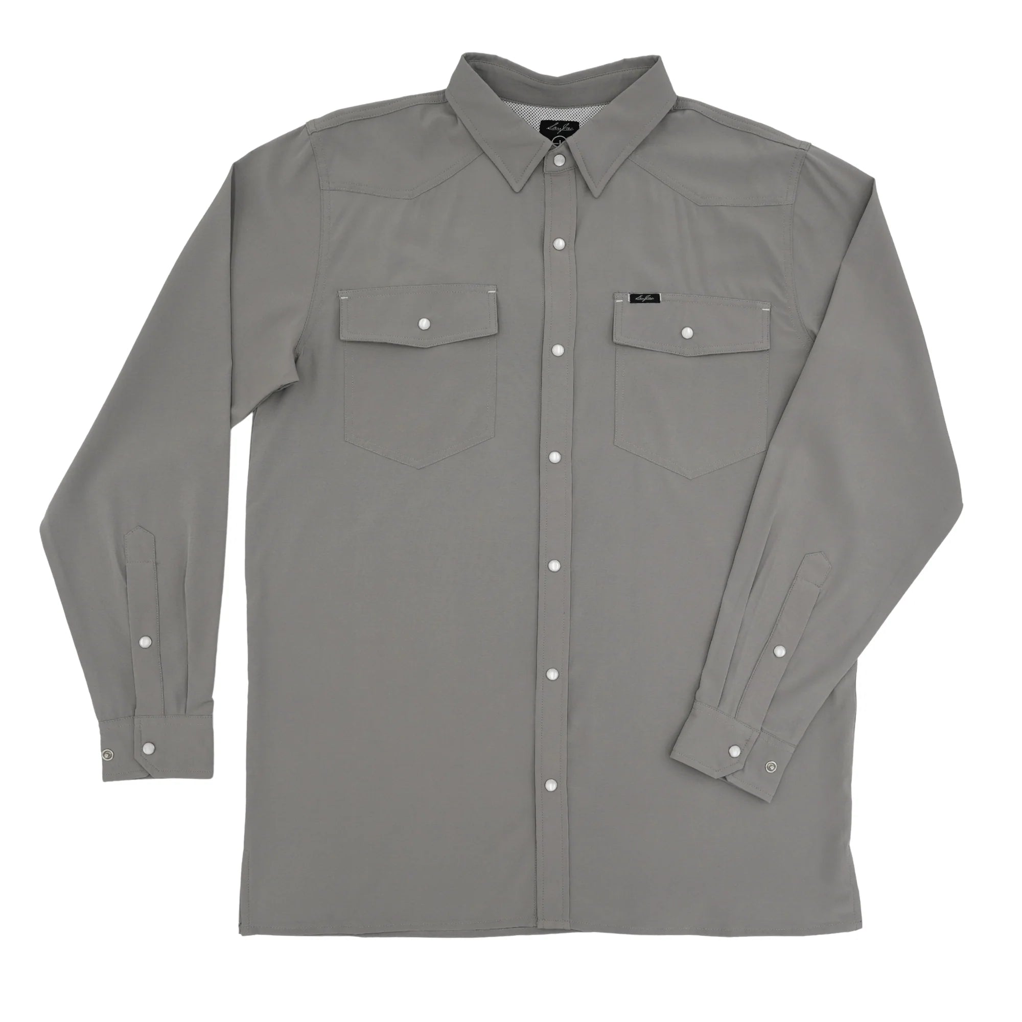 San Jac Men's Grey LS