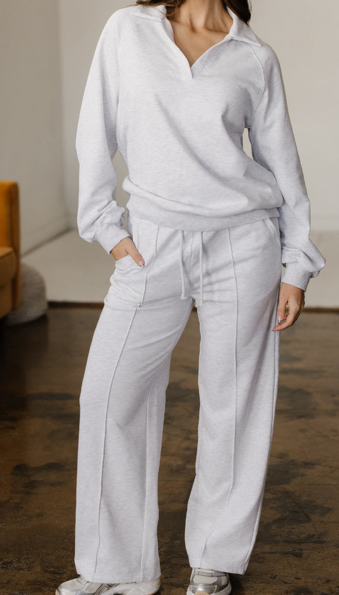 Grey sweat set