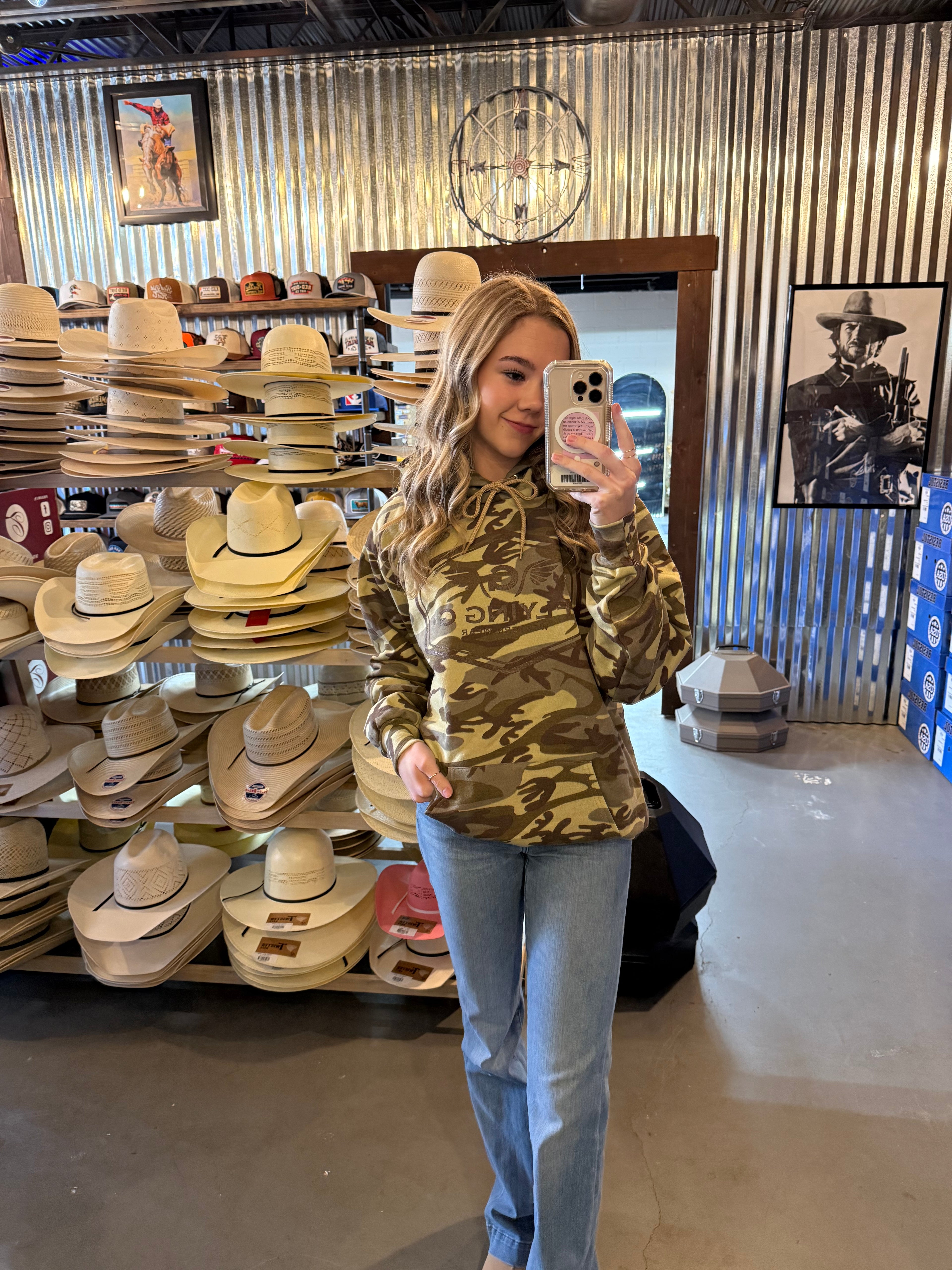 Camo Flying G Hoodie