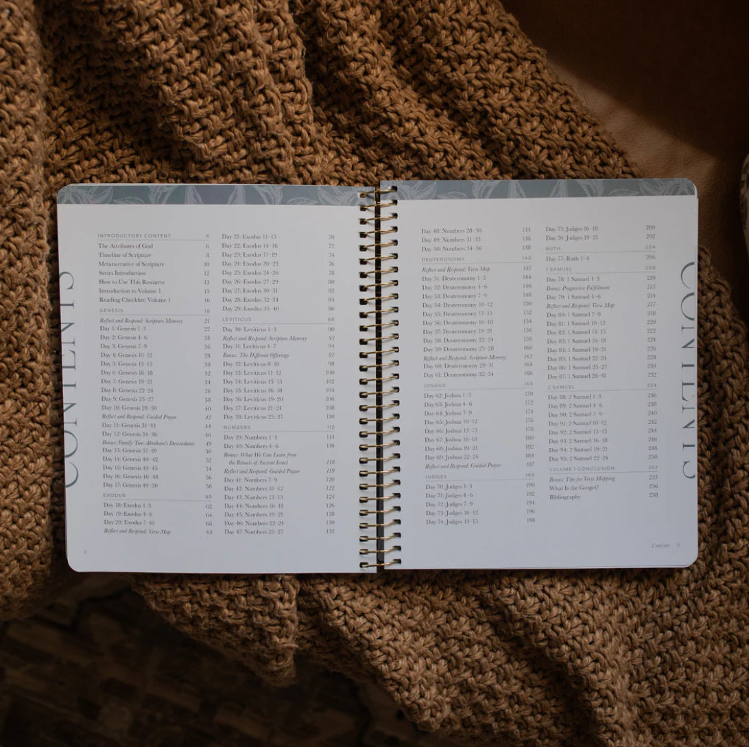 A year in the Bible: volume 1