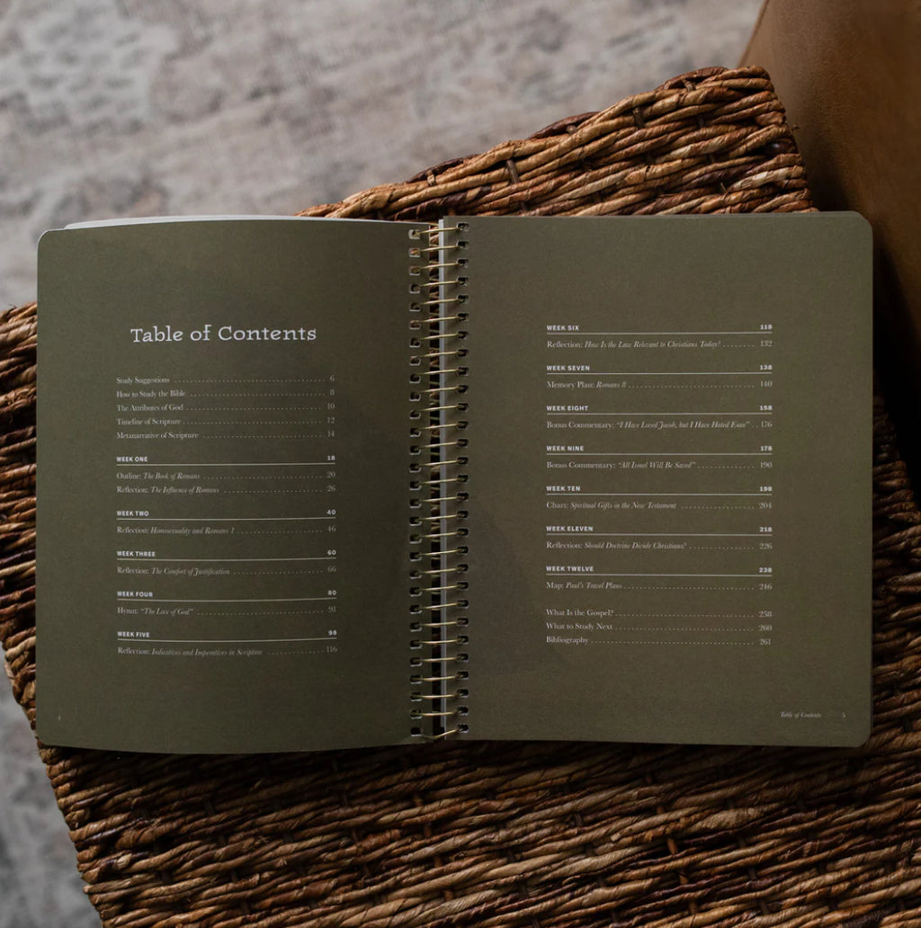 In Christ Alone: a study on the book of Romans (men)