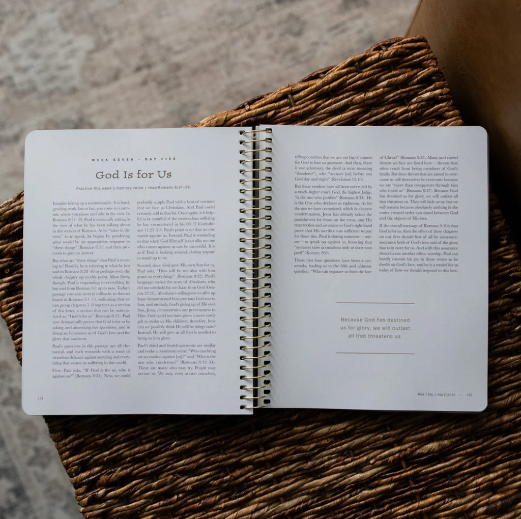 In Christ Alone: a study on the book of Romans (men)