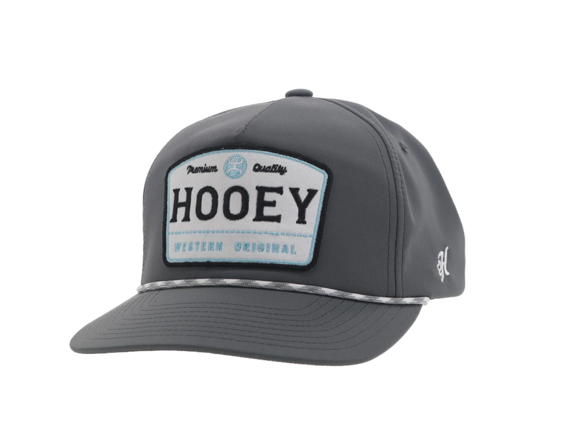 Grey/Turq HOOEY Cap
