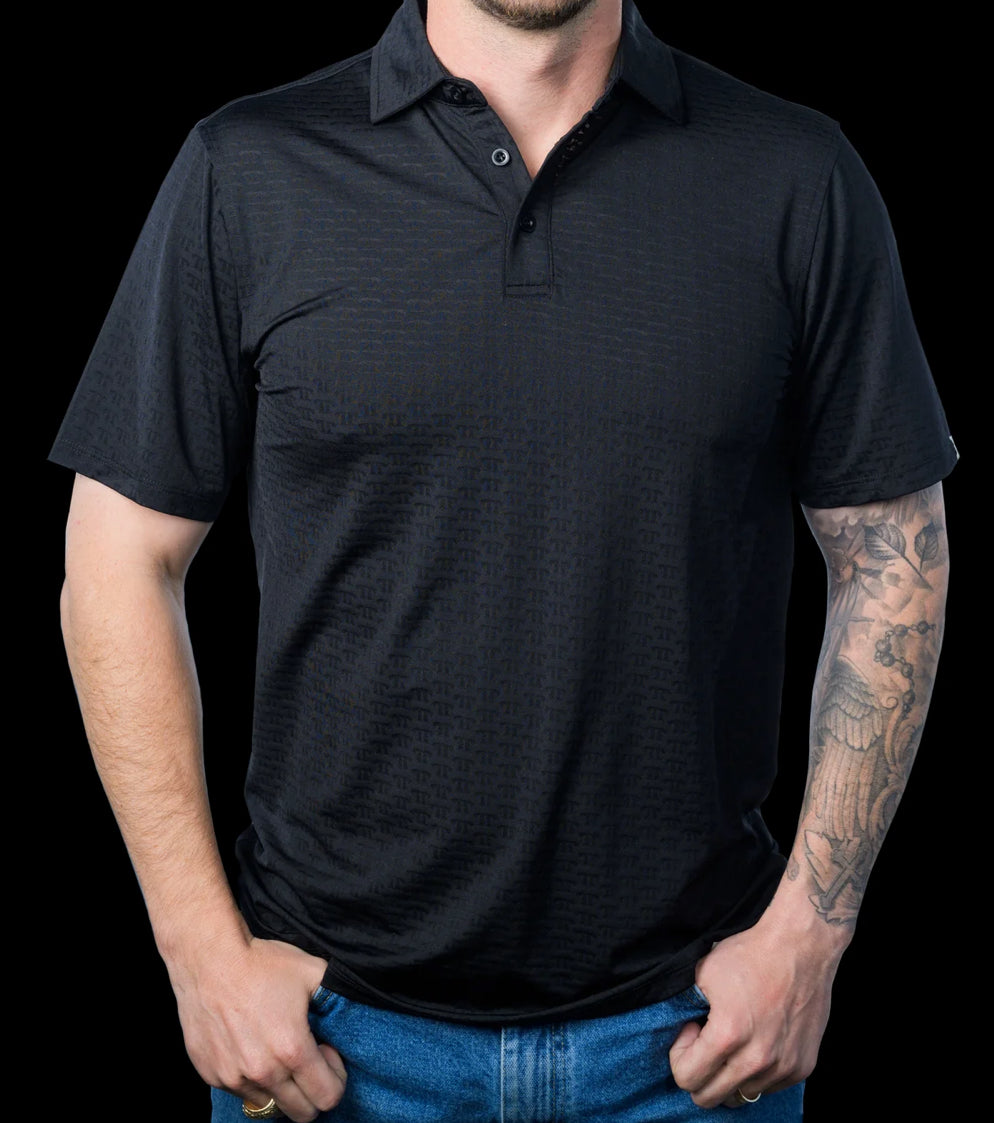 Black Ferrell polo