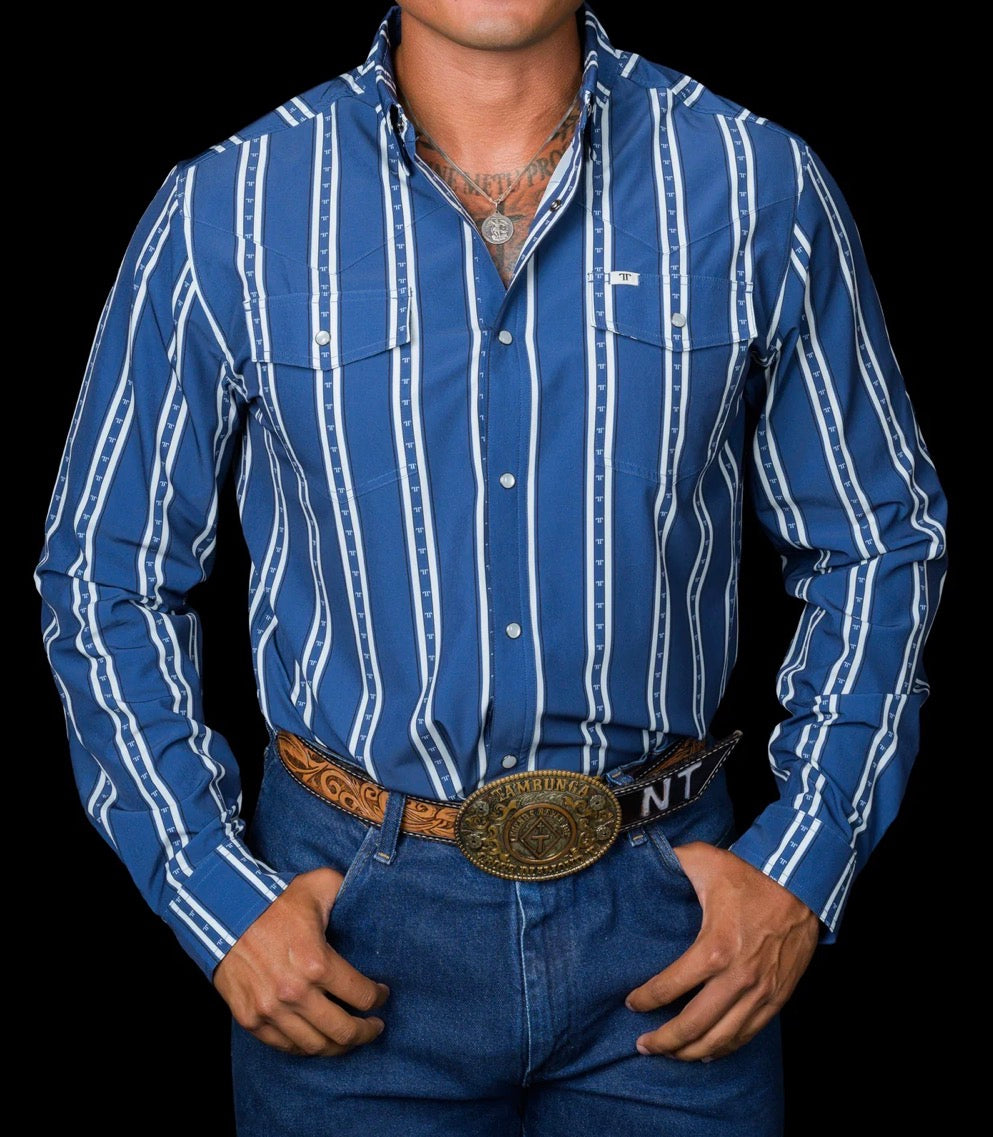 The Tucker in blue