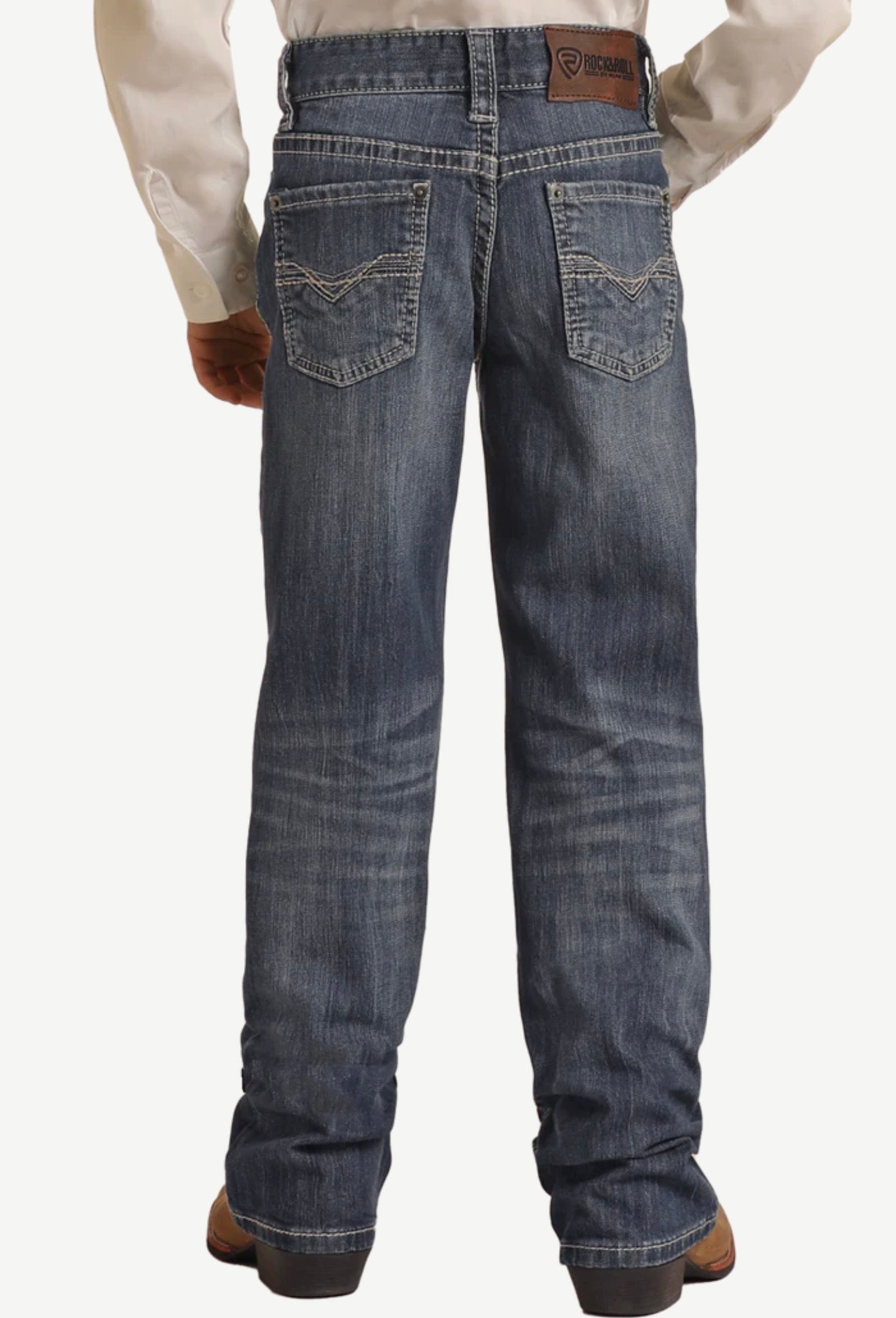 Boys bootcut rock and roll denim