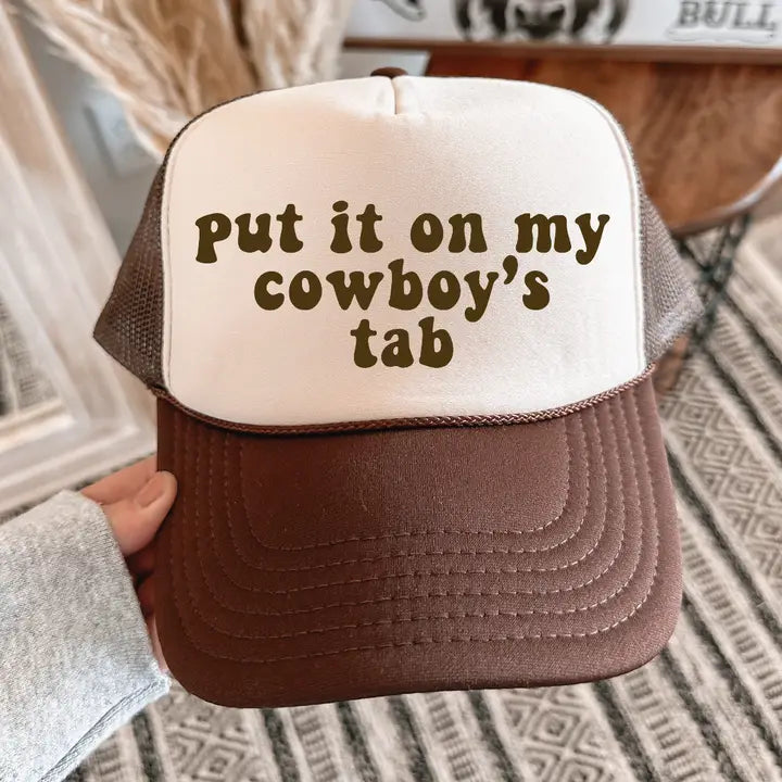 Cowboy’s Tab Trucker Hat