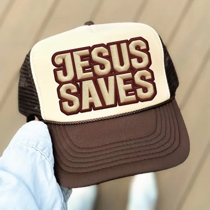 Jesus Saves Hat