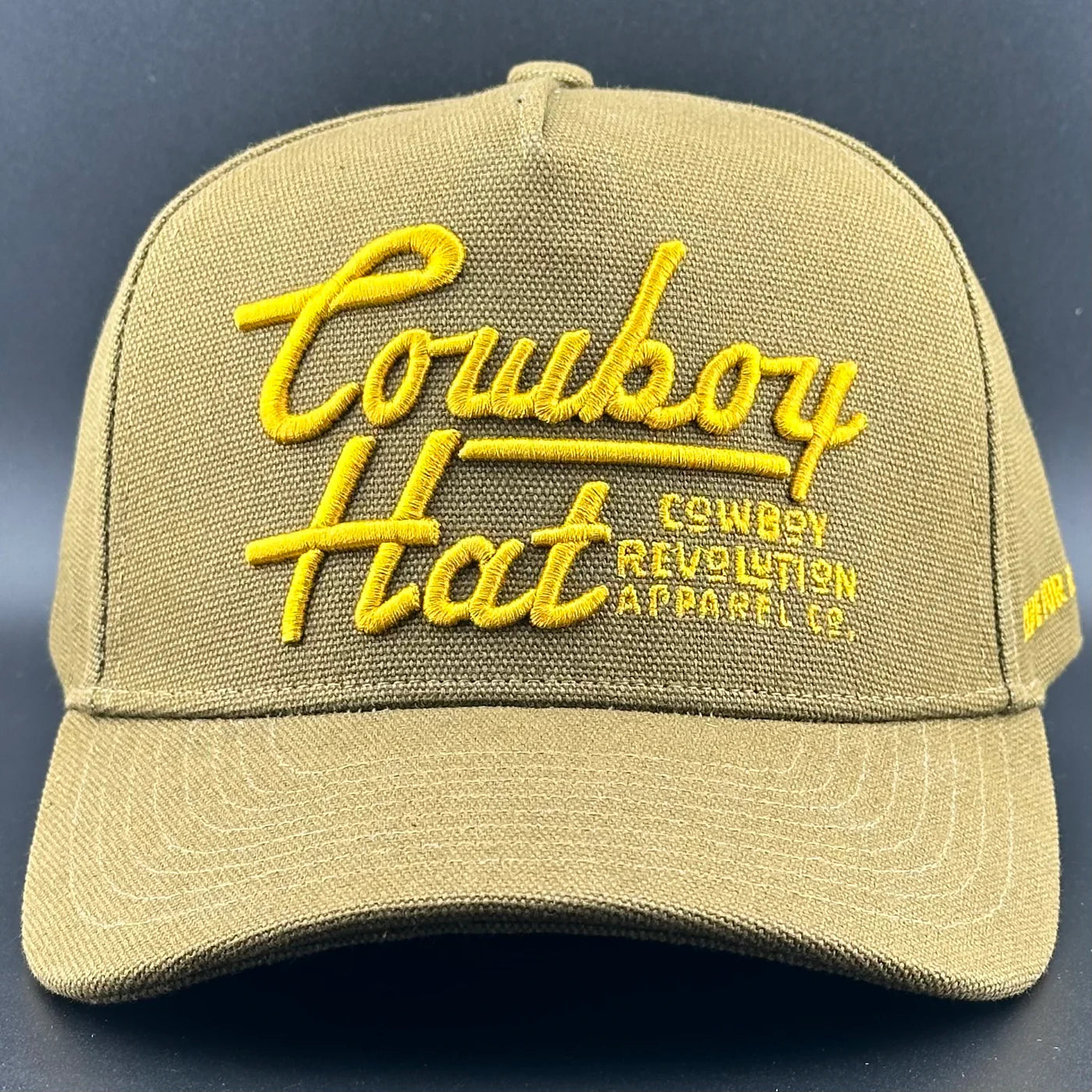 Cowboy Rev Canvas Hat