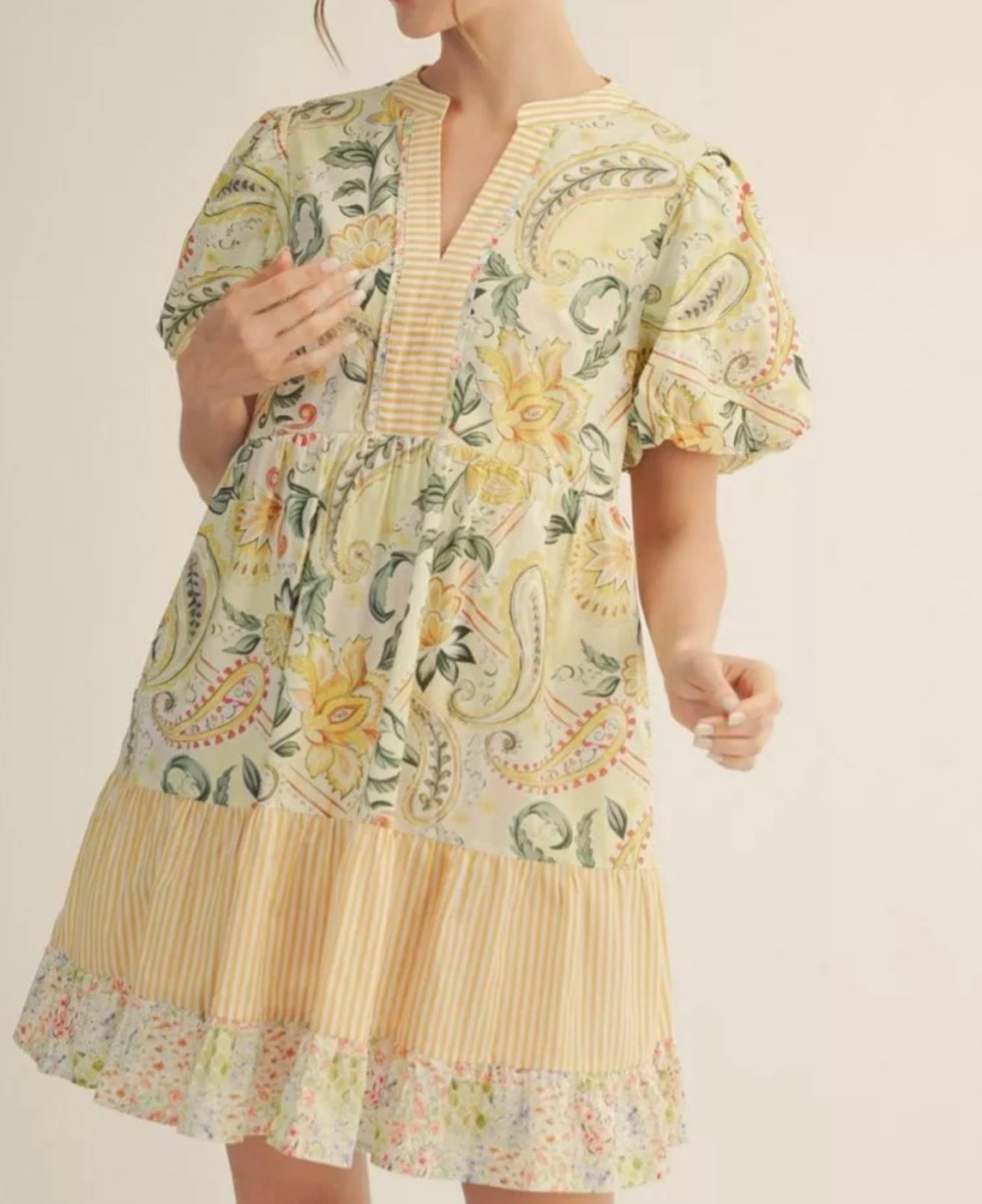 Spring daisy dress
