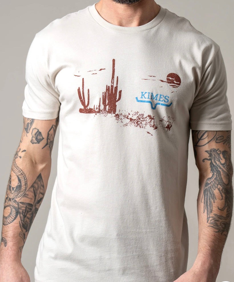 Night fall T-shirt cream