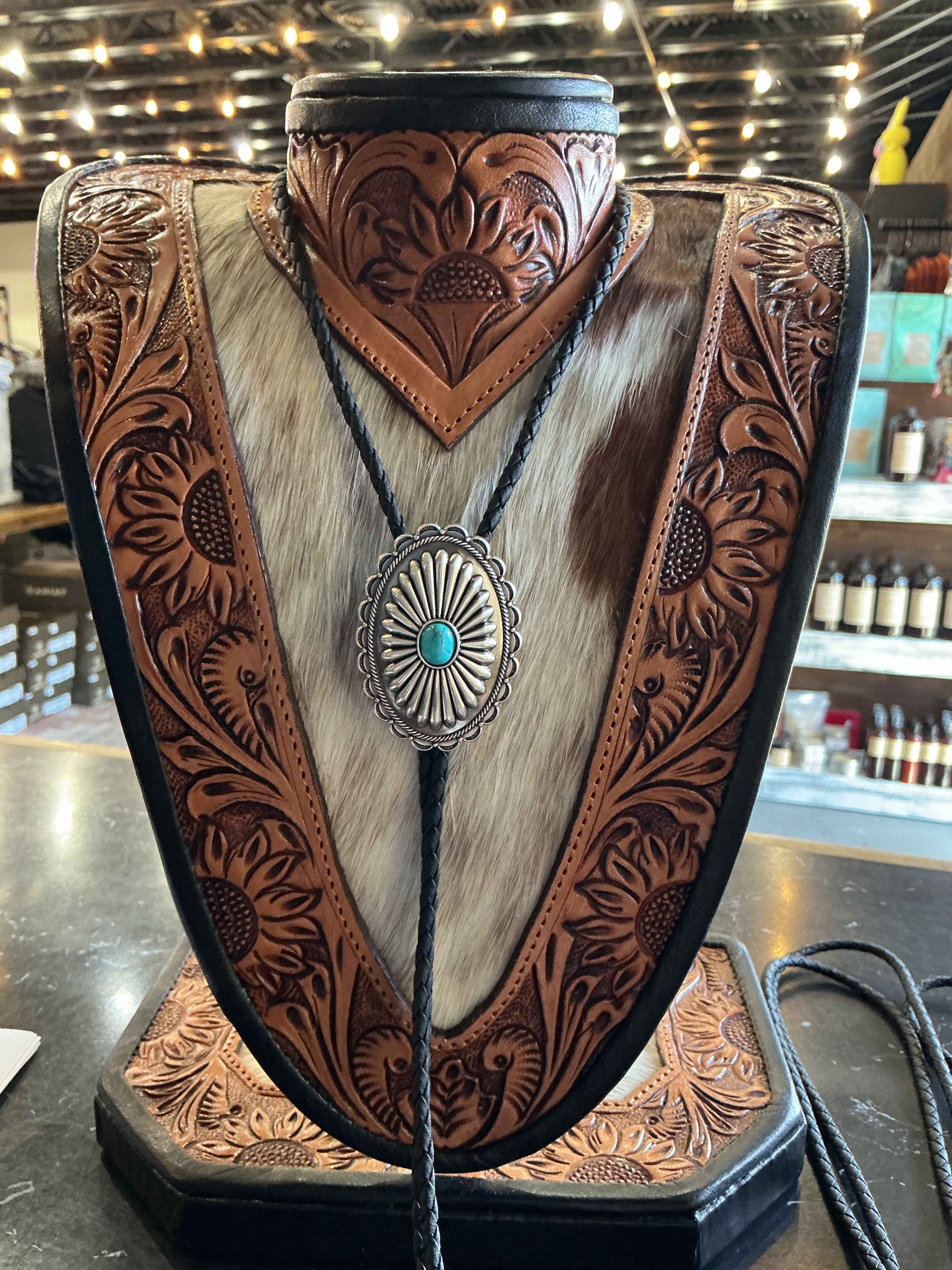 Turquoise bolo