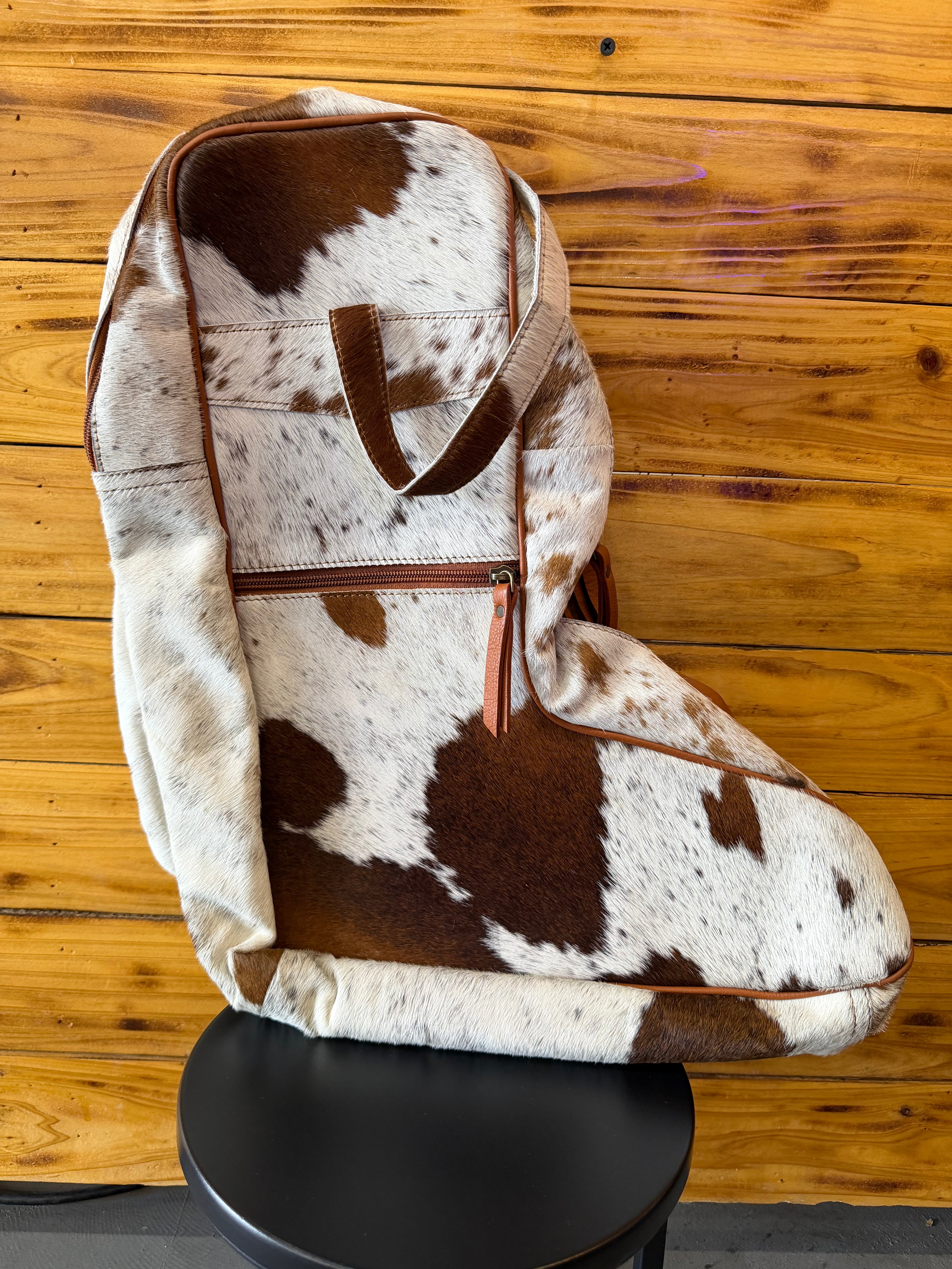 Cowhide Boot Bag