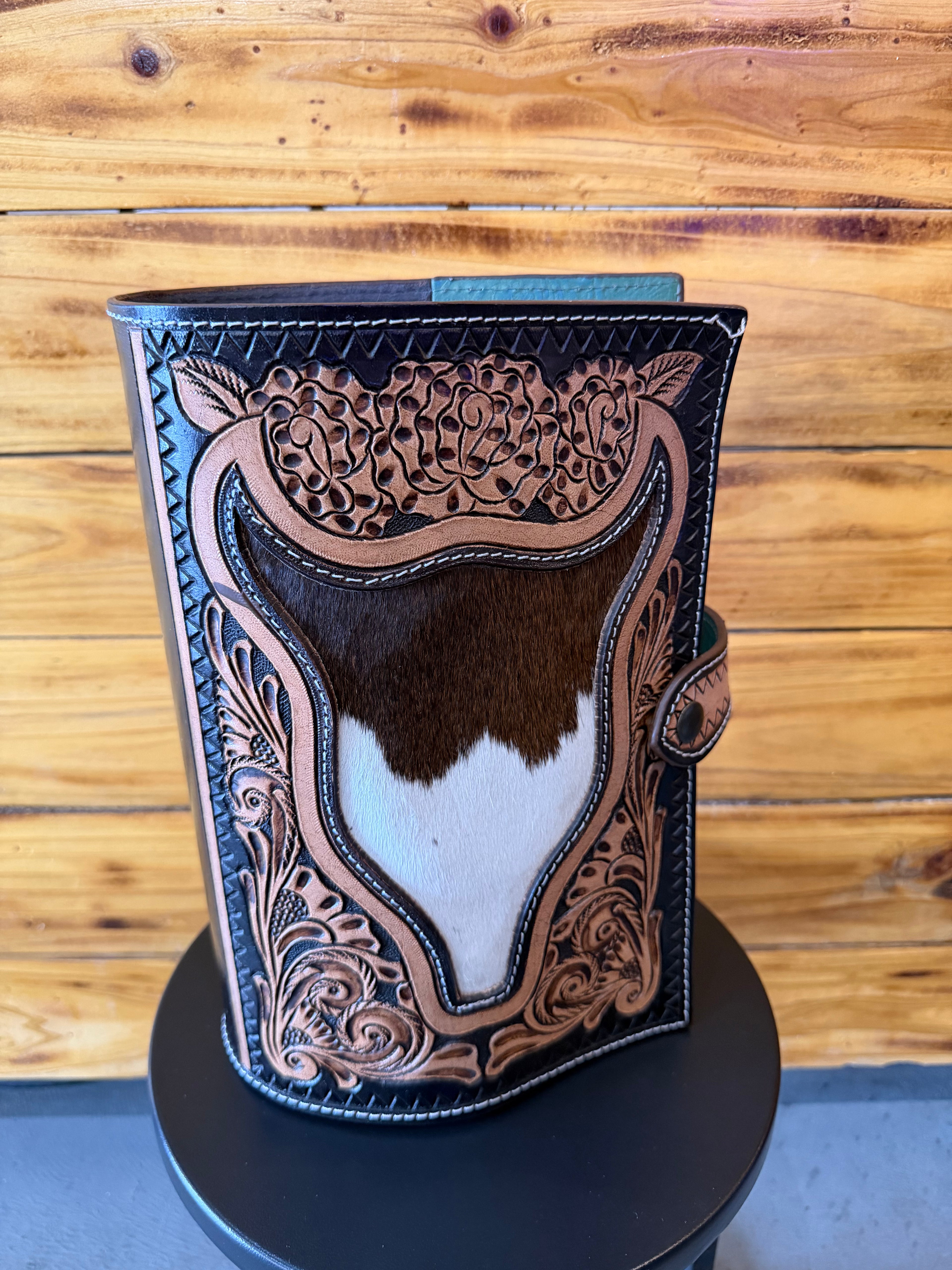 Tooled Leather Bible Cover