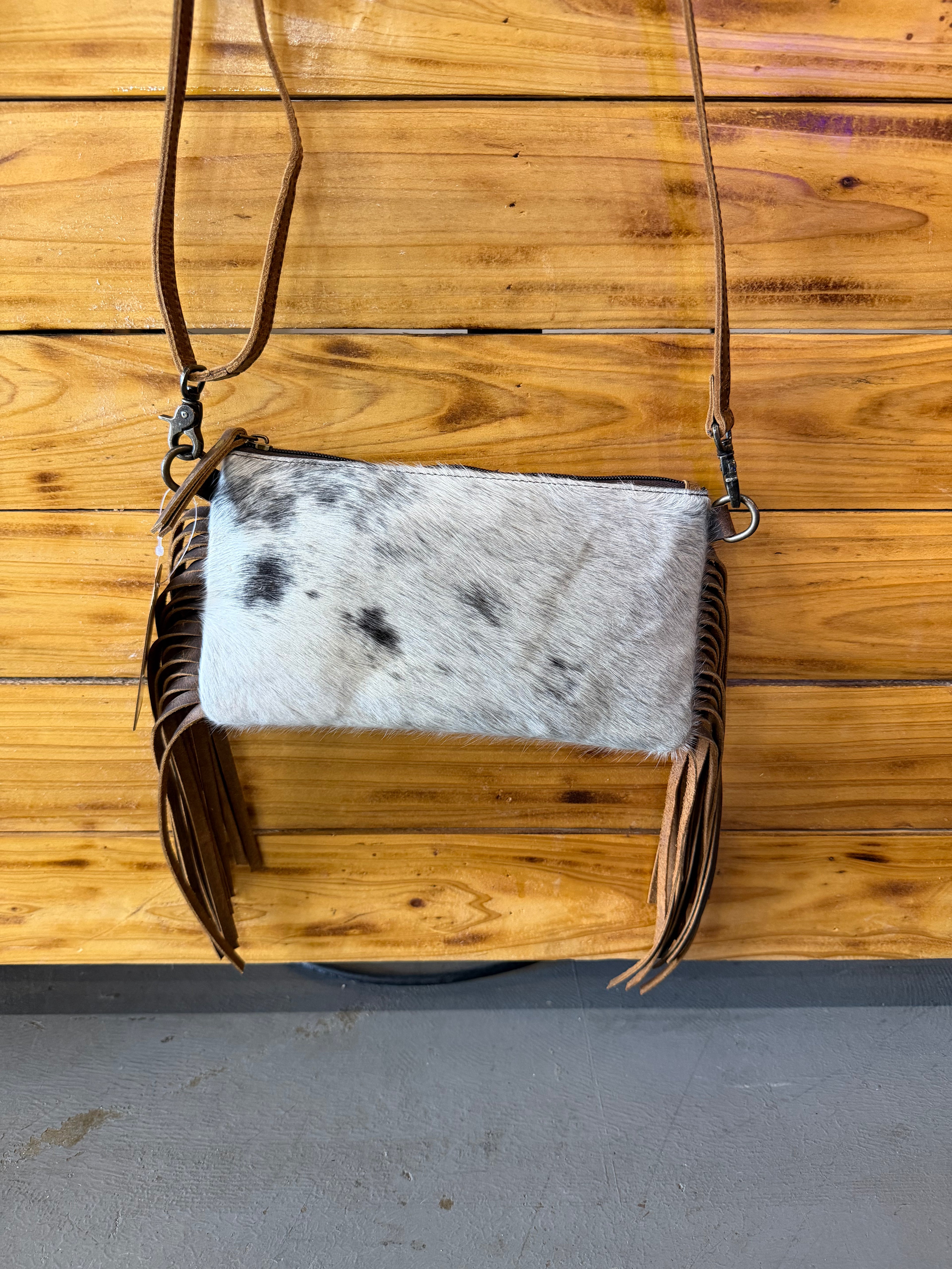 Small Cowhide Crossbody
