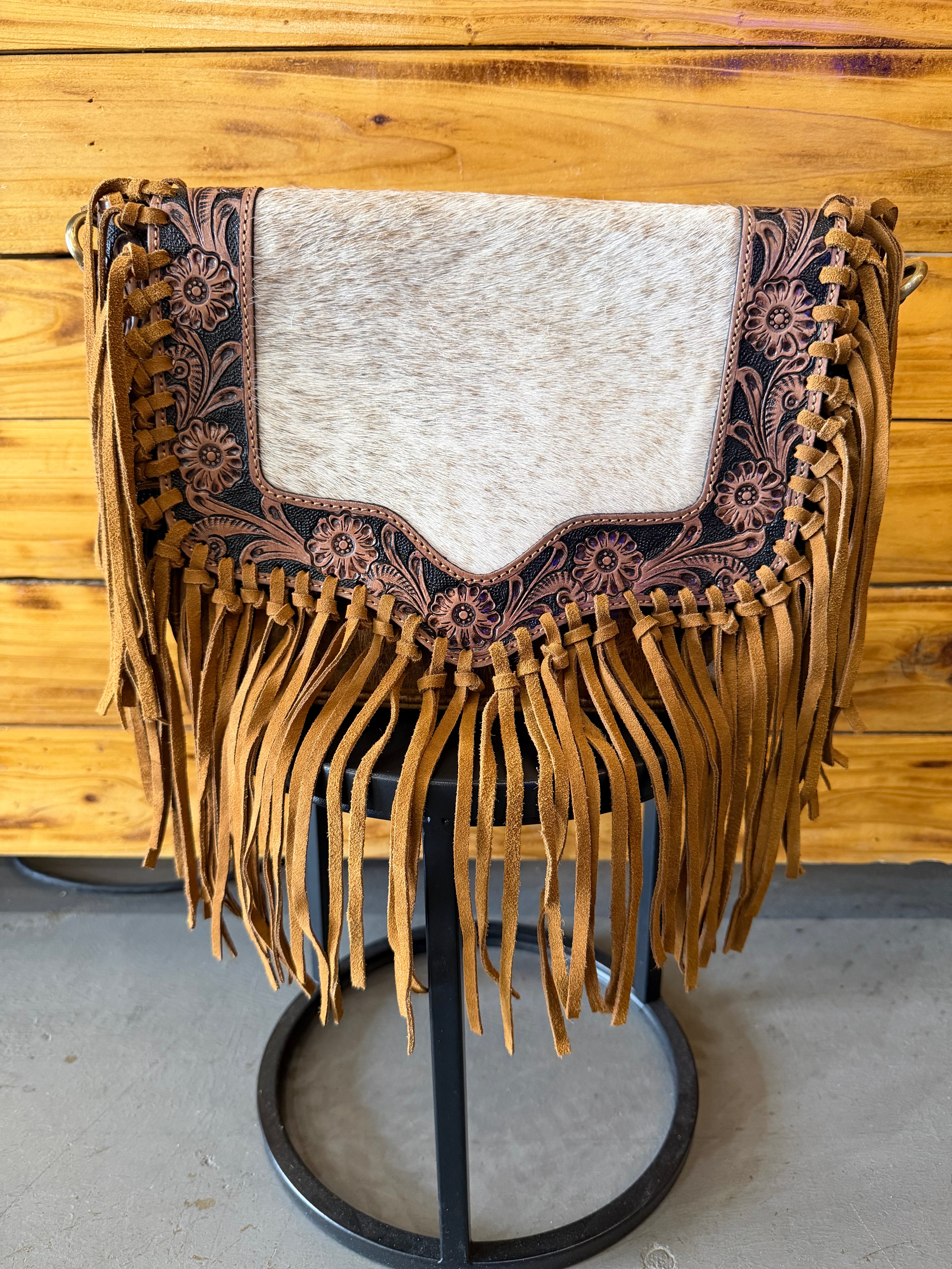 Medium Cowhide Crossbody