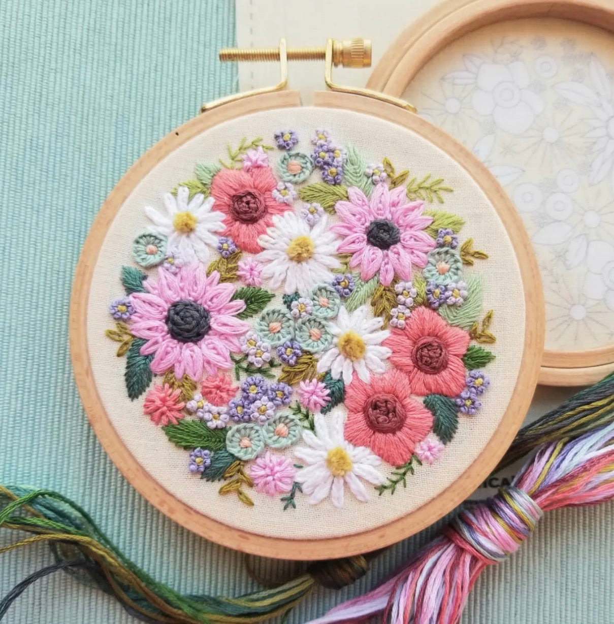 Wildflower embroidery kit