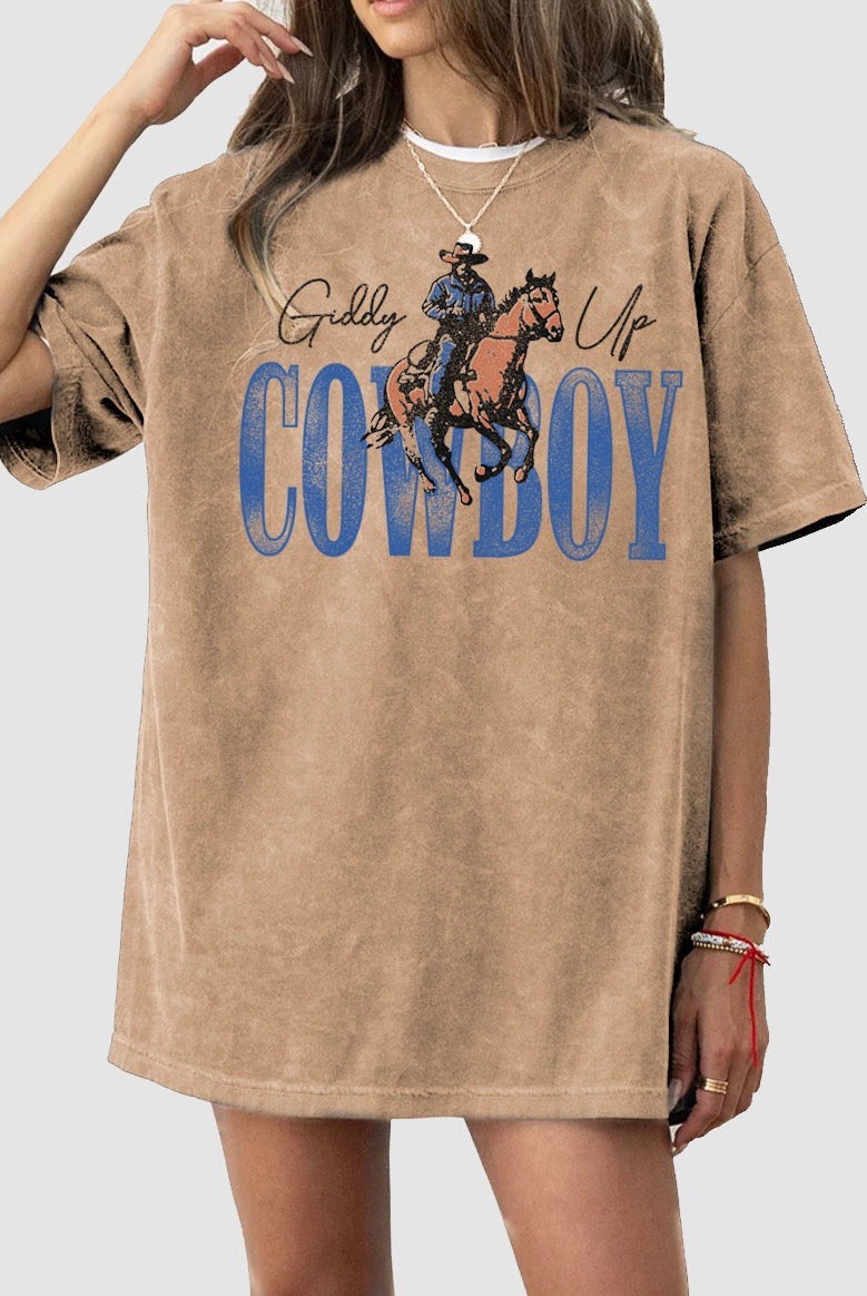 Giddy Up Cowboy Graphic Tee