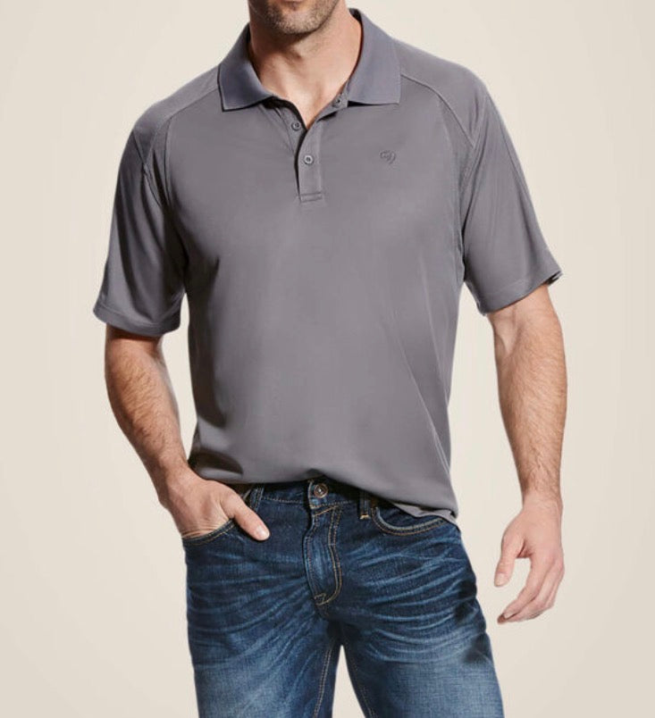 Grey Ariat Polo