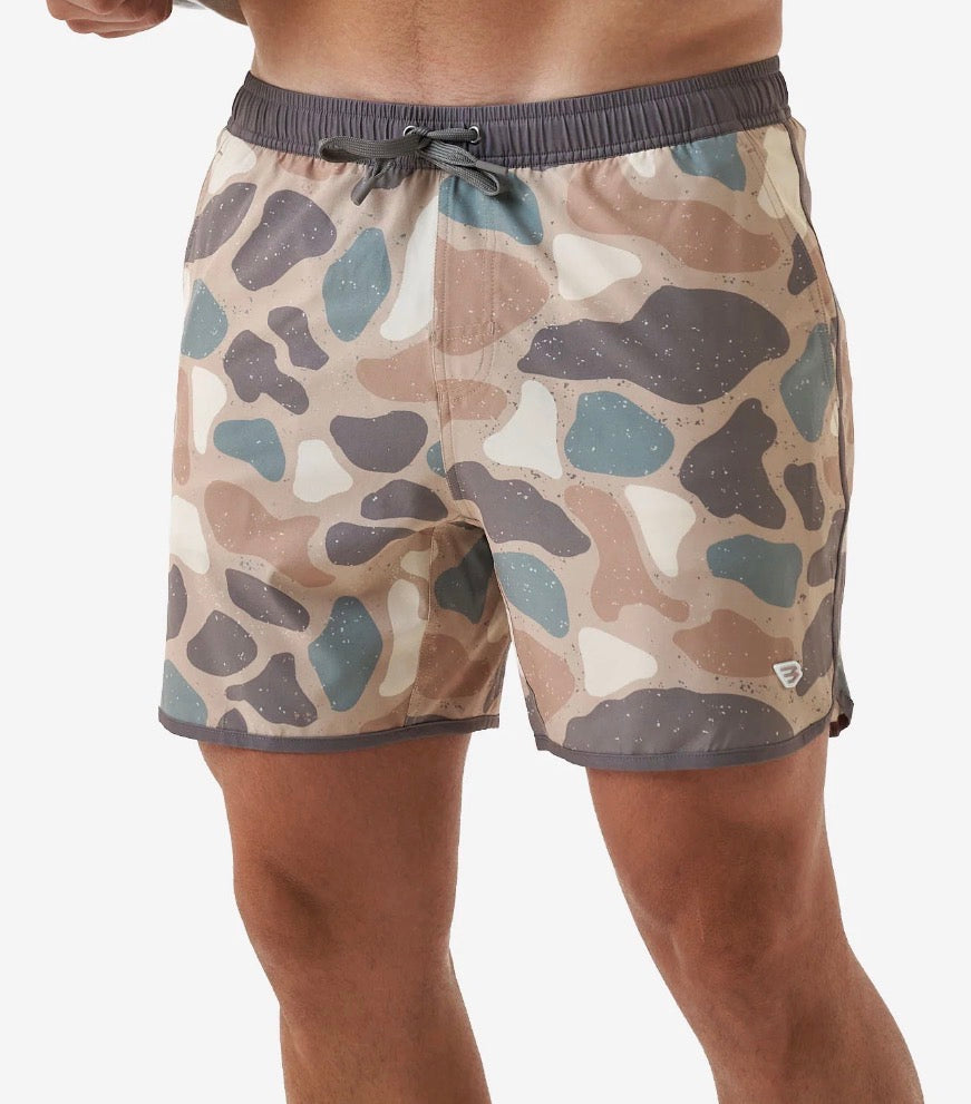 Pintail Camo BURLEBO Swim Trunks