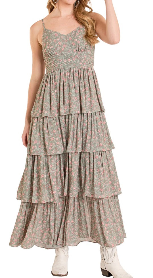 Tiered Maxi Dress
