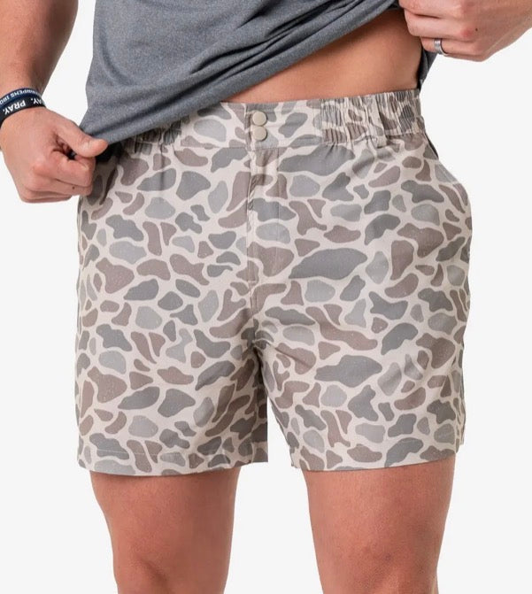 BURLEBO classic camo everyday shorts