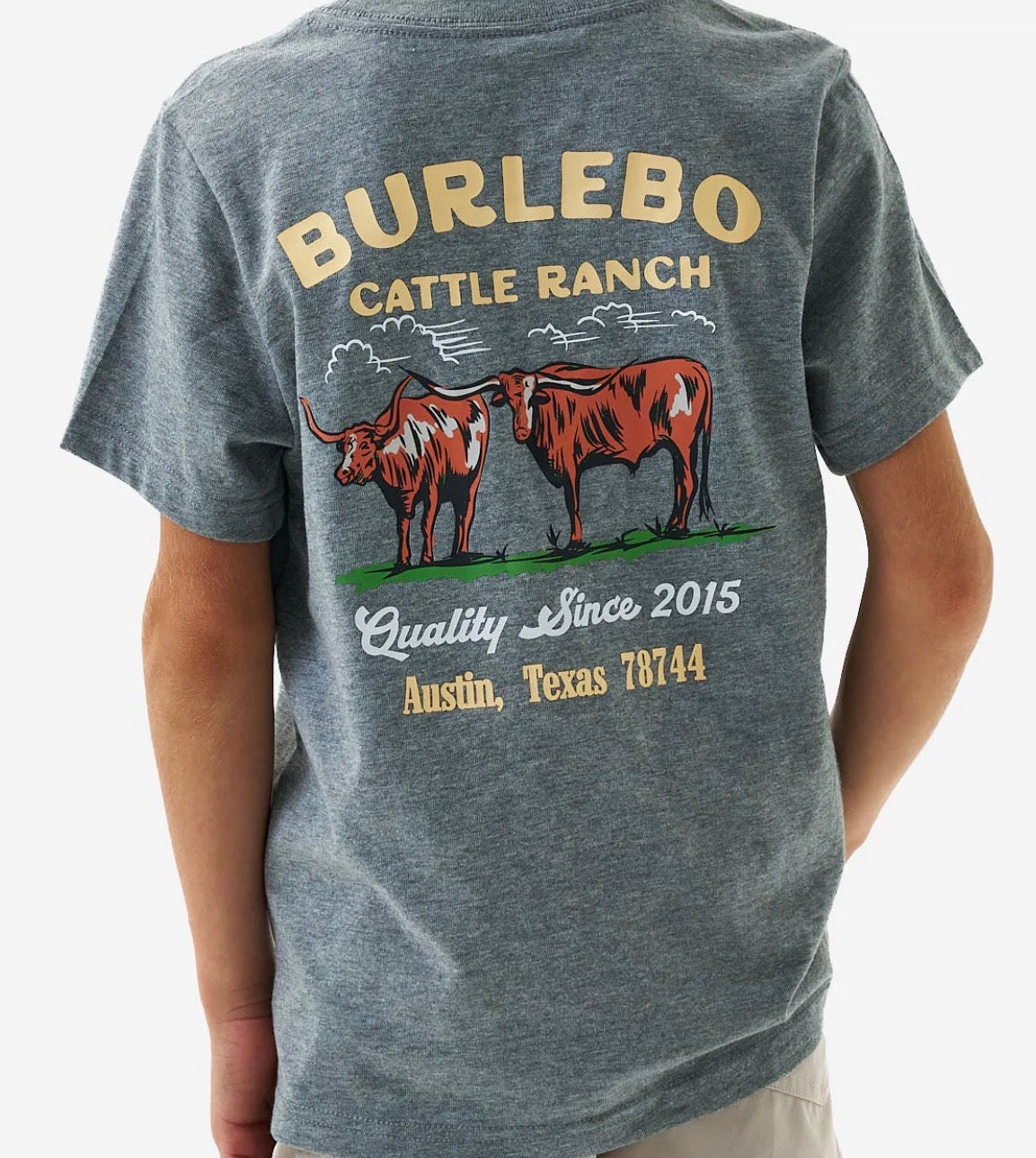 Kids BURLEBO cattle tee