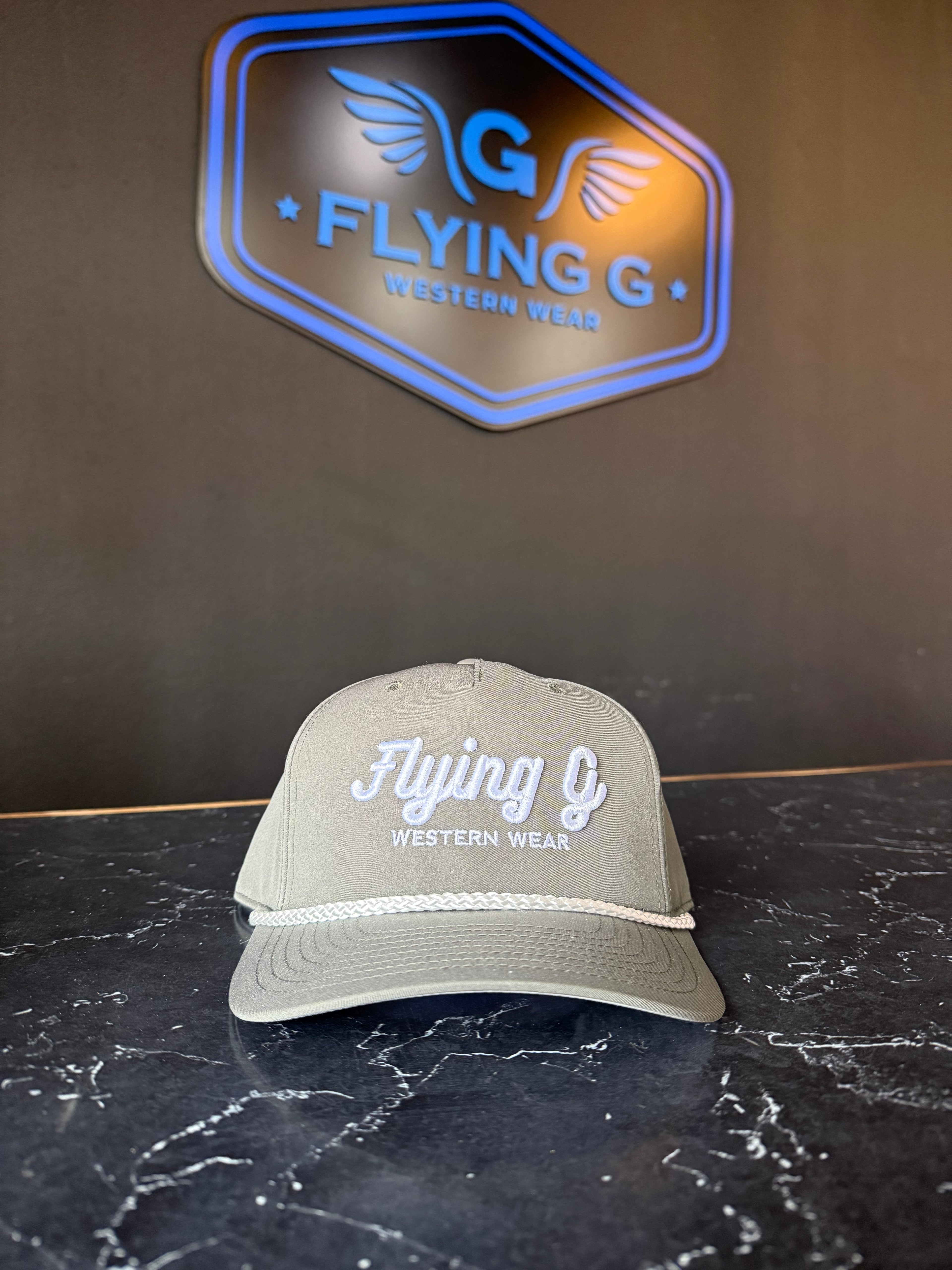 Olive Flying G cap