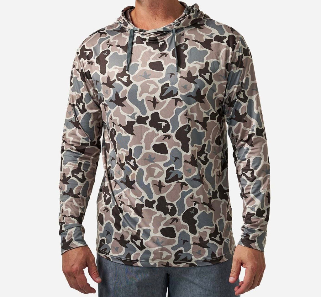 Mallard Mayhem Camo Burlebo Performance Hoodie