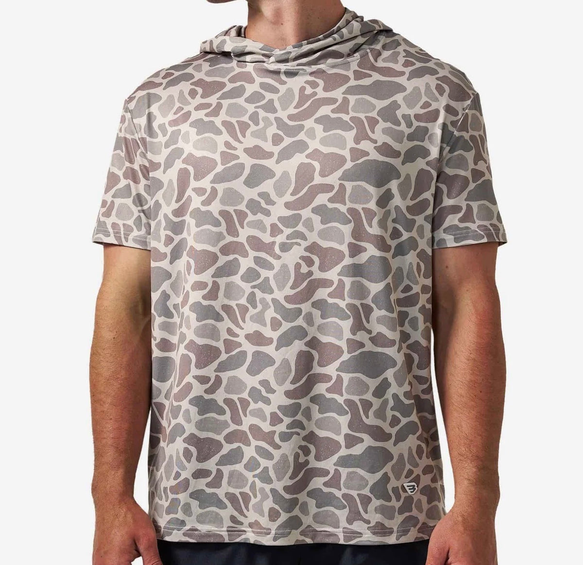 Classic Camo Burlebo Short Sleeve Performance Hoodie