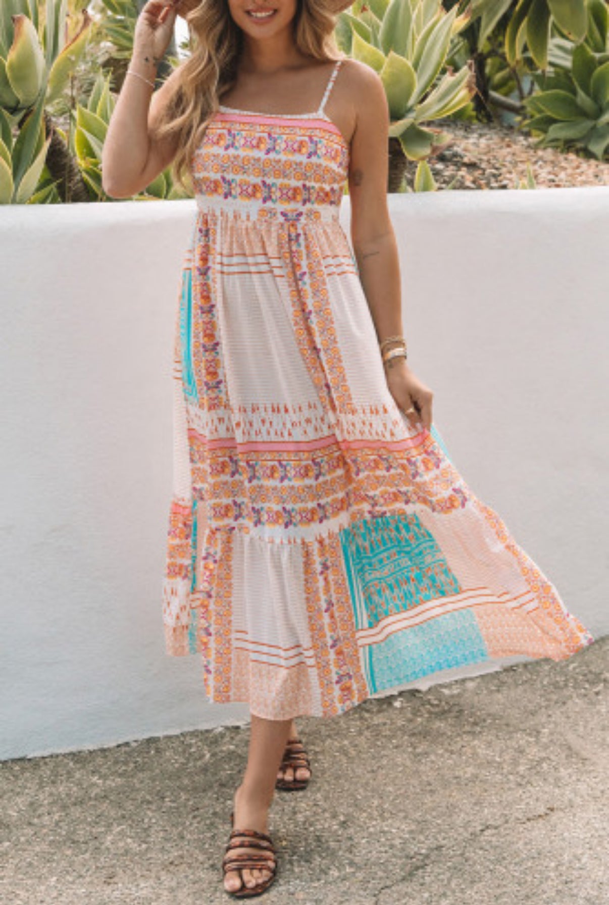 Patchwork dress