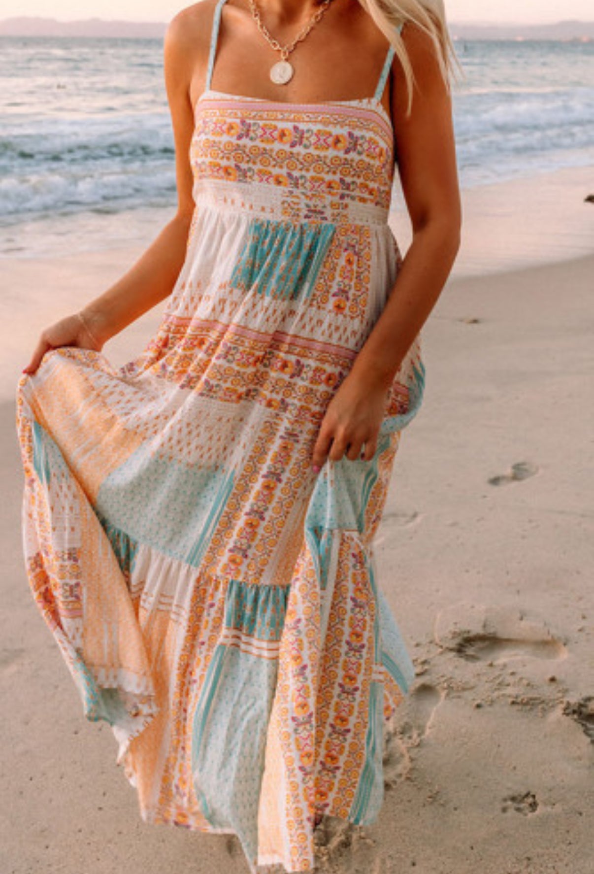 Patchwork dress