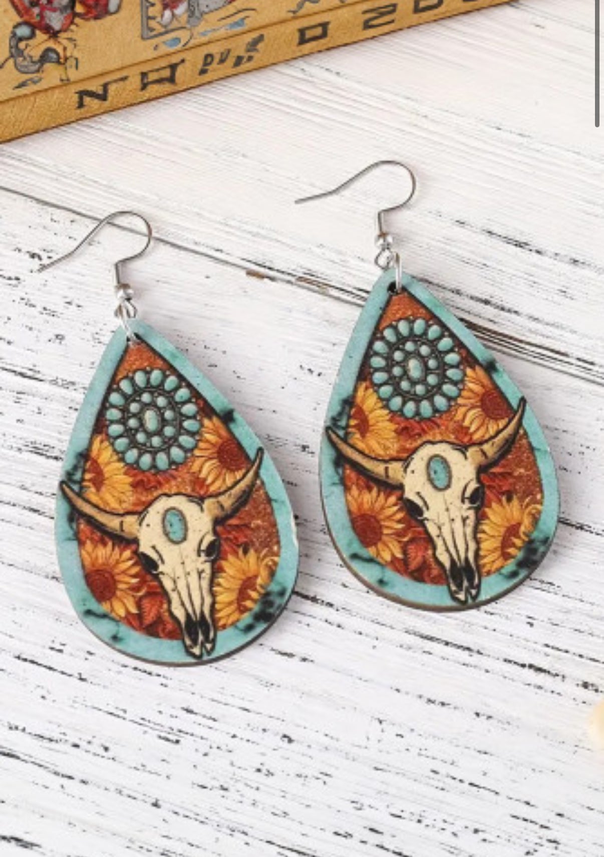 Steerhead earrings