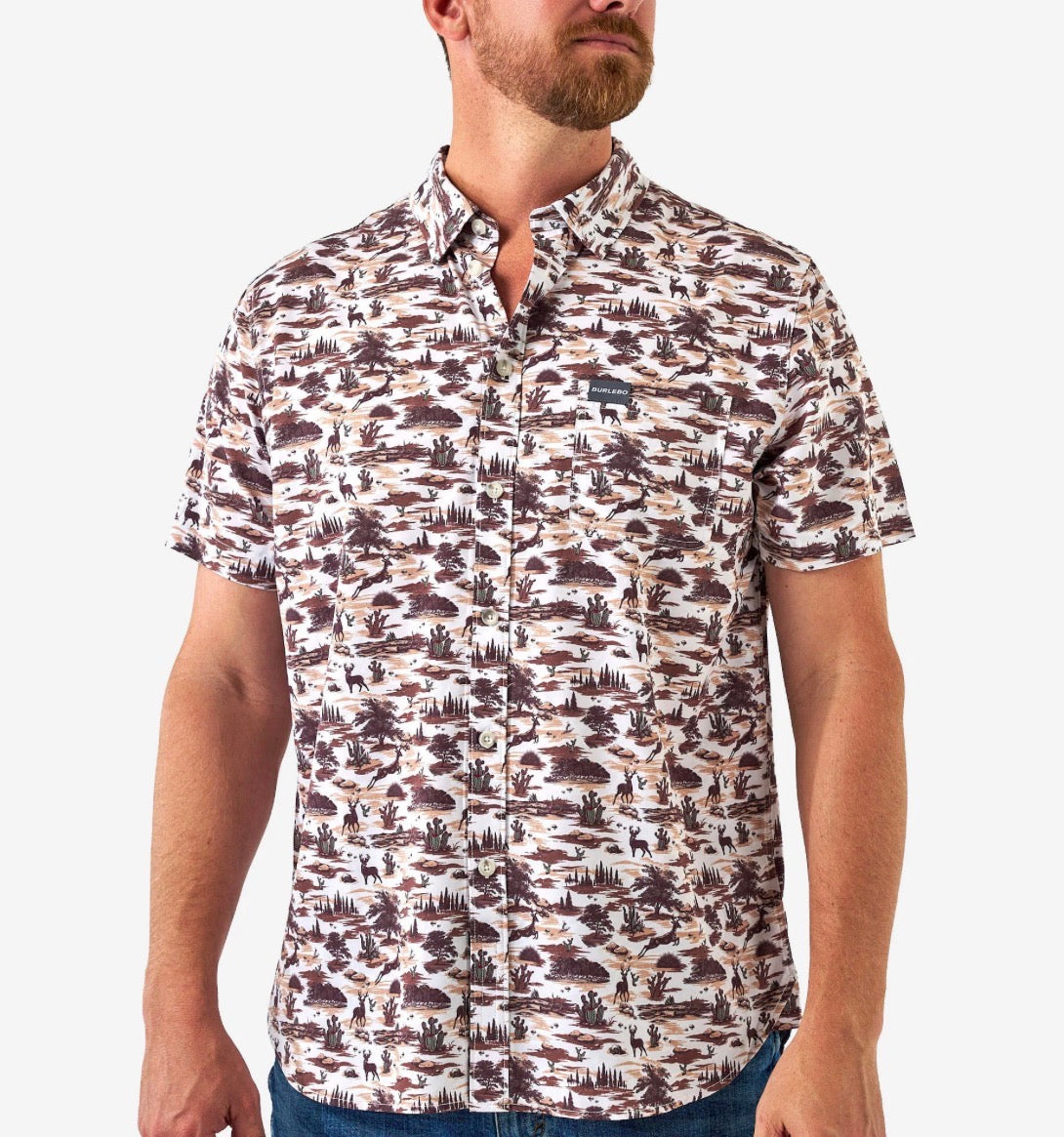 Brush country button up