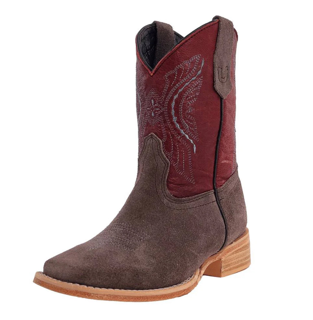 R. Watson charcoal grey kids rough out