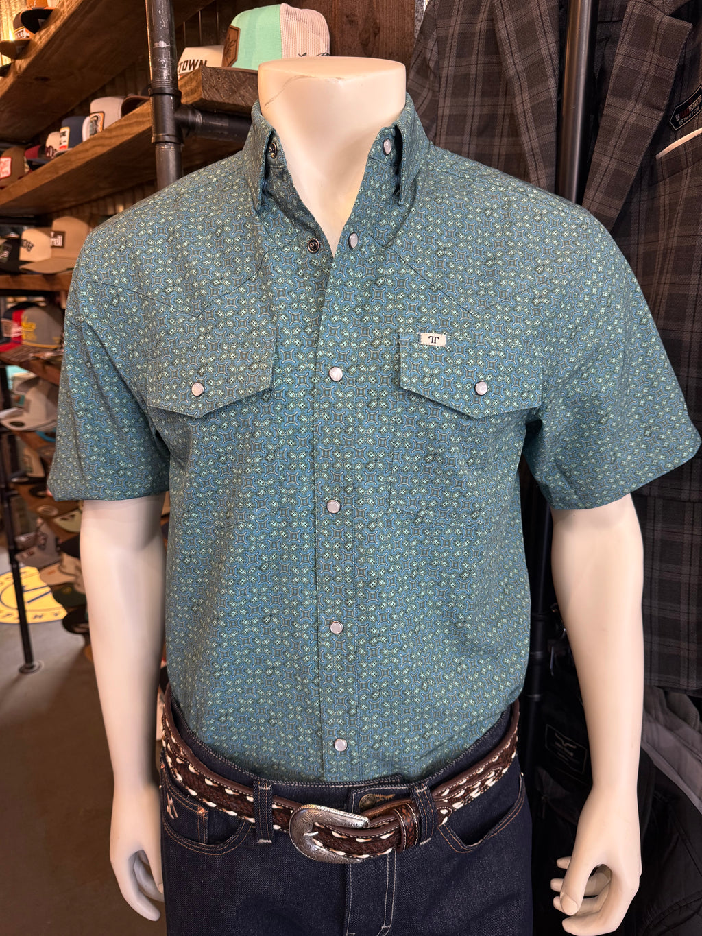 The Miles short sleeve snap