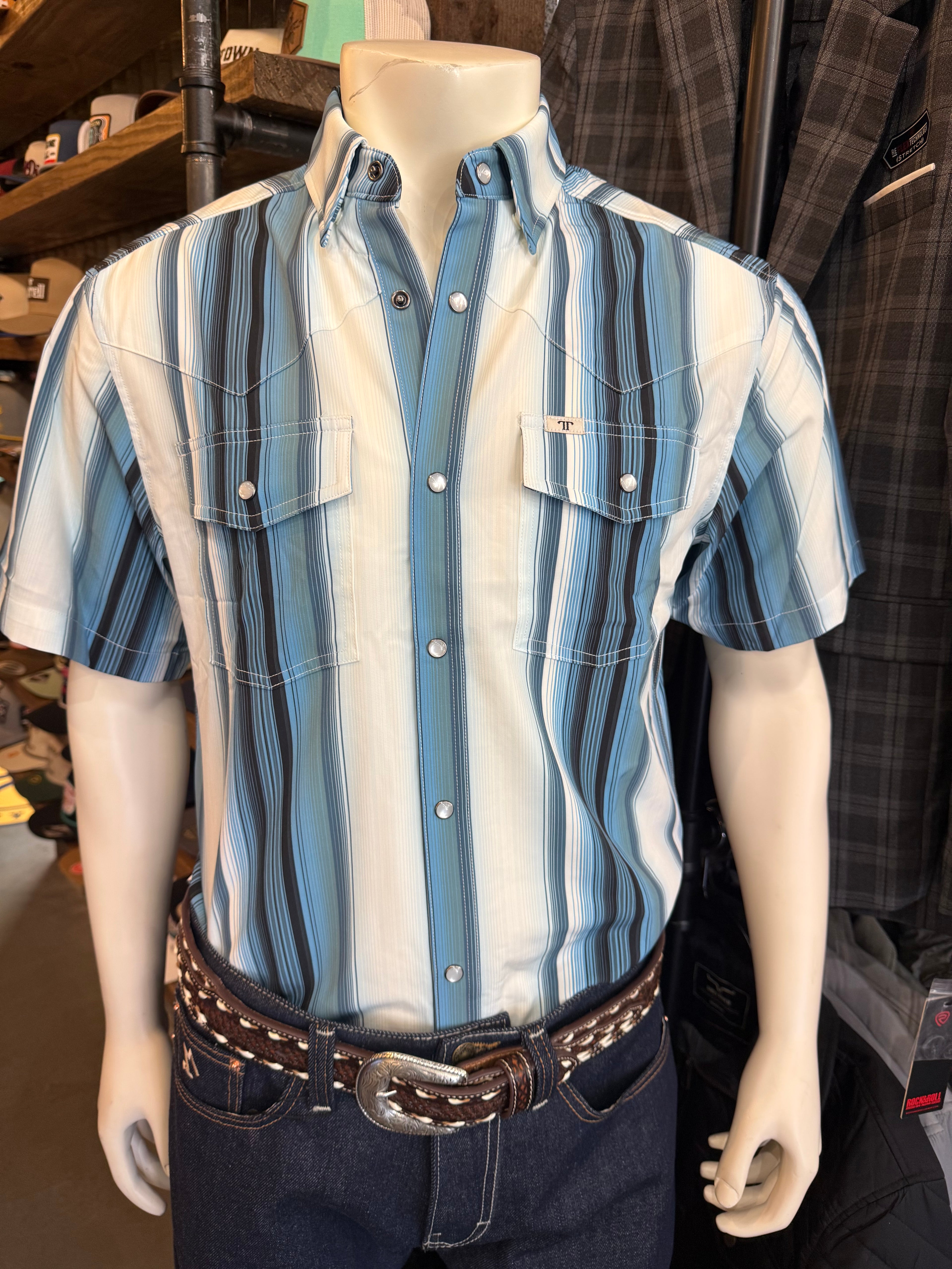 The Harrison in blue