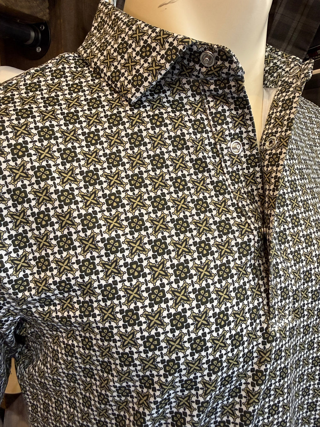 The Colton polo in green