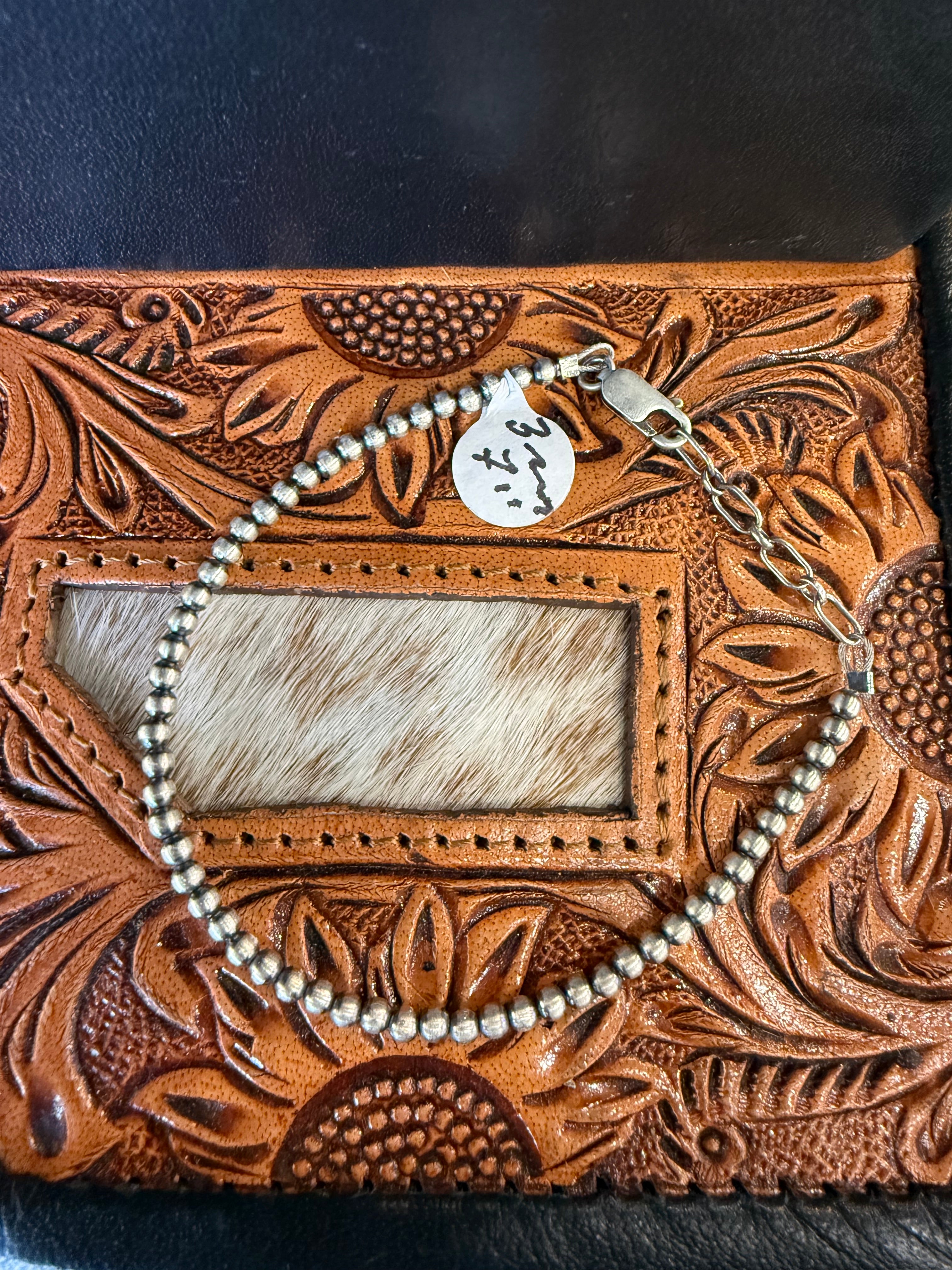 3mm Navajo pearl bracelet