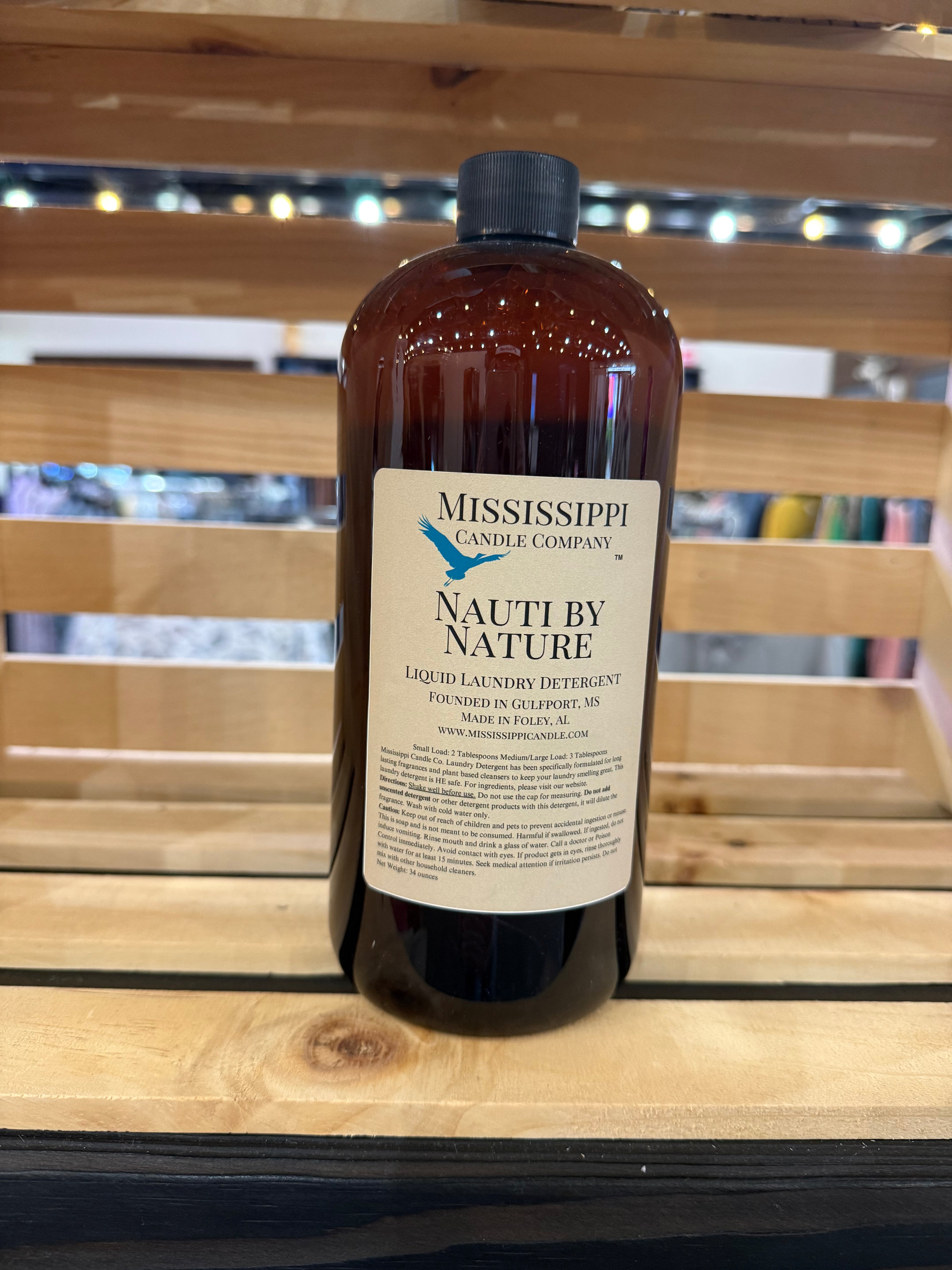 Nauti by Nature liquid laundry detergent